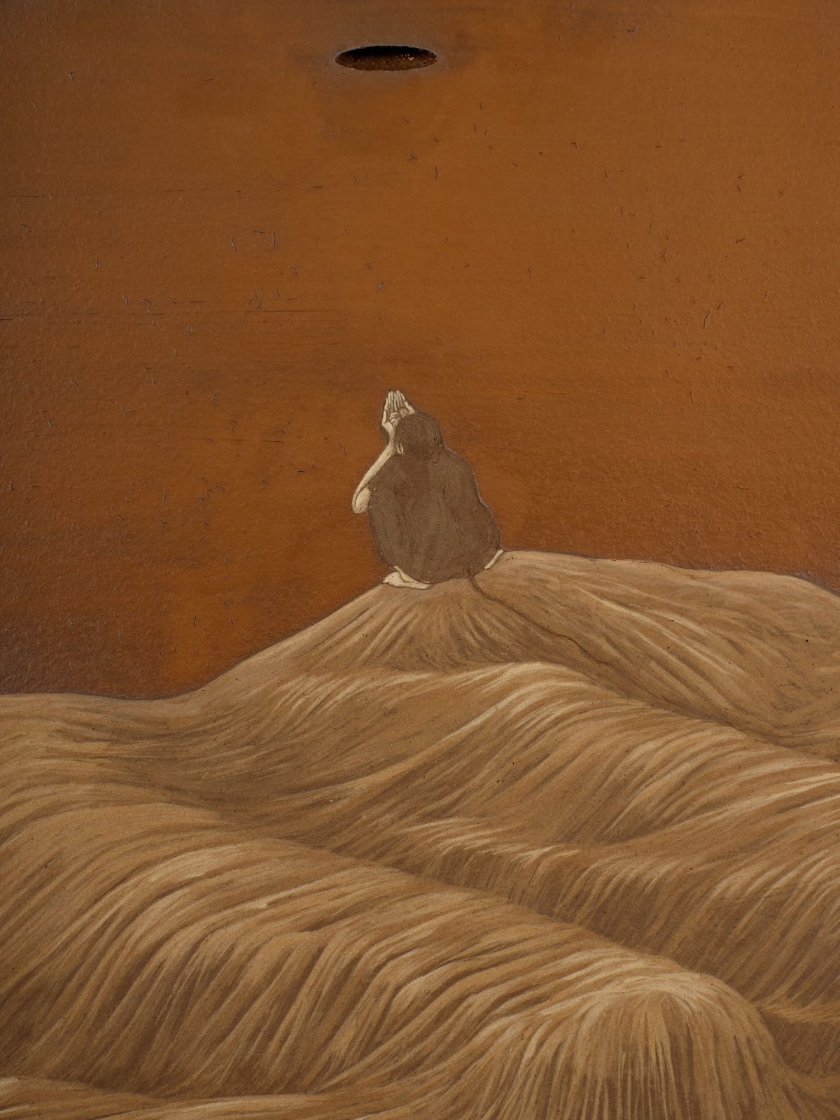 Roksana Pirouzmand, like a pebble in a riverbed, 2024