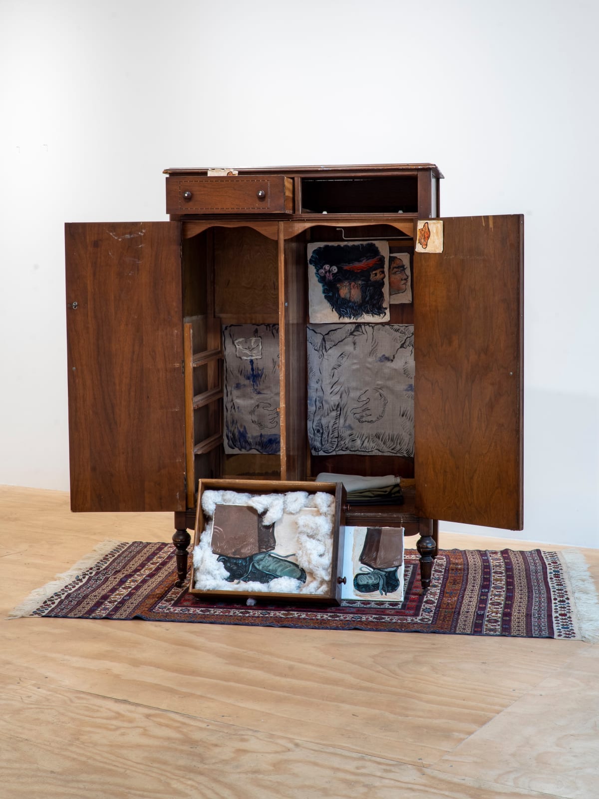 Ali Eyal, The blue ink pocket, and, 2022