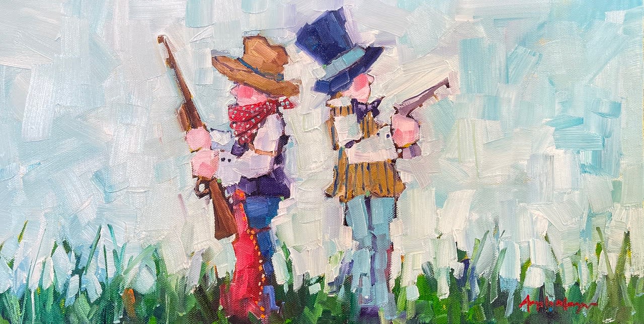 Angela Morgan, Study: Duel at Dawn