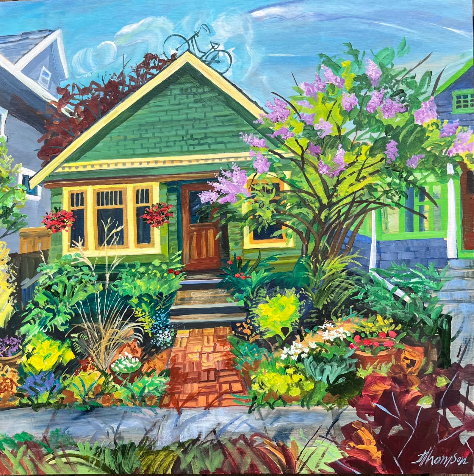 Jill Thomson, Lilacs - City Walks