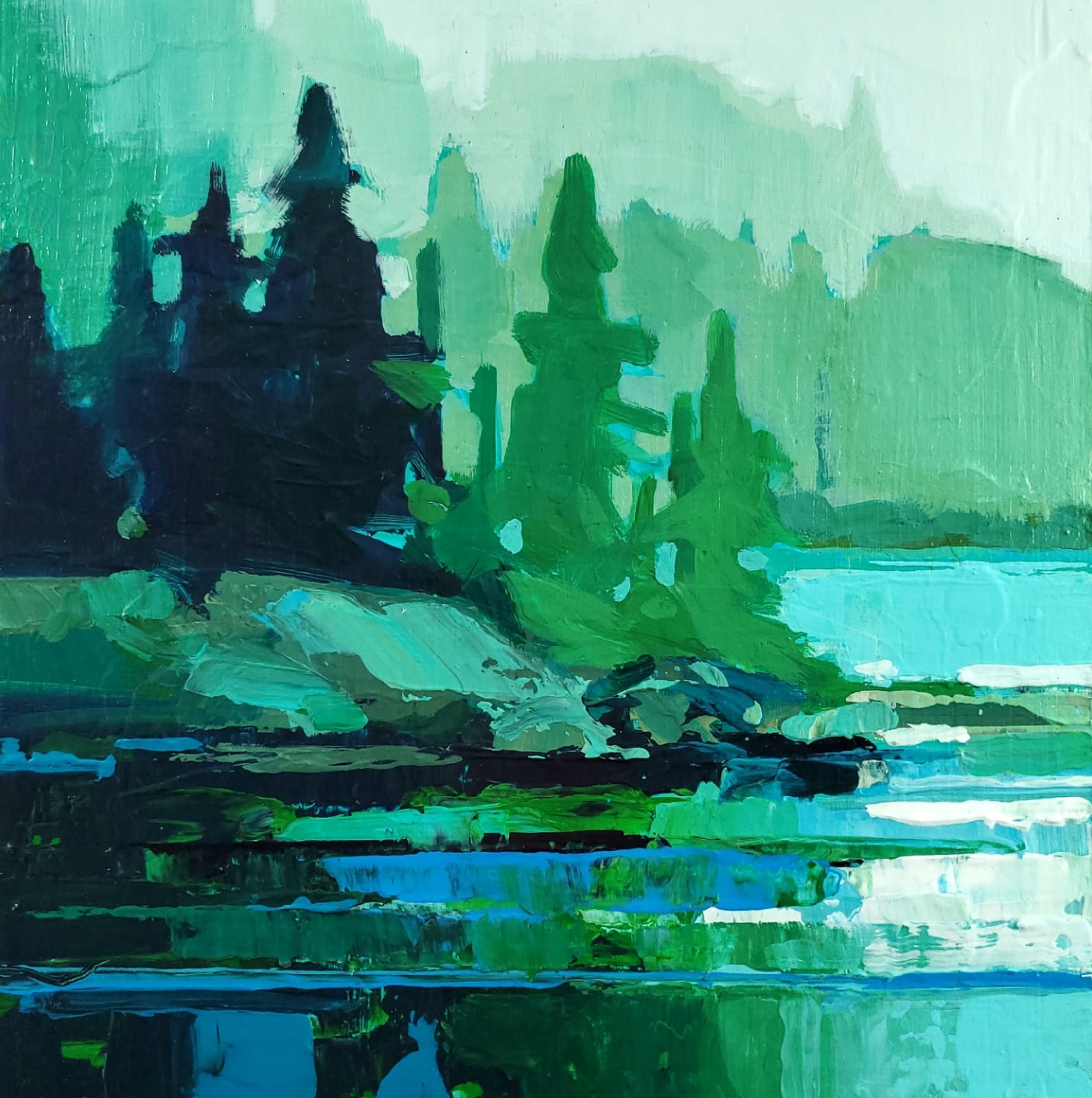 Shelley Mansel, Woods Lake