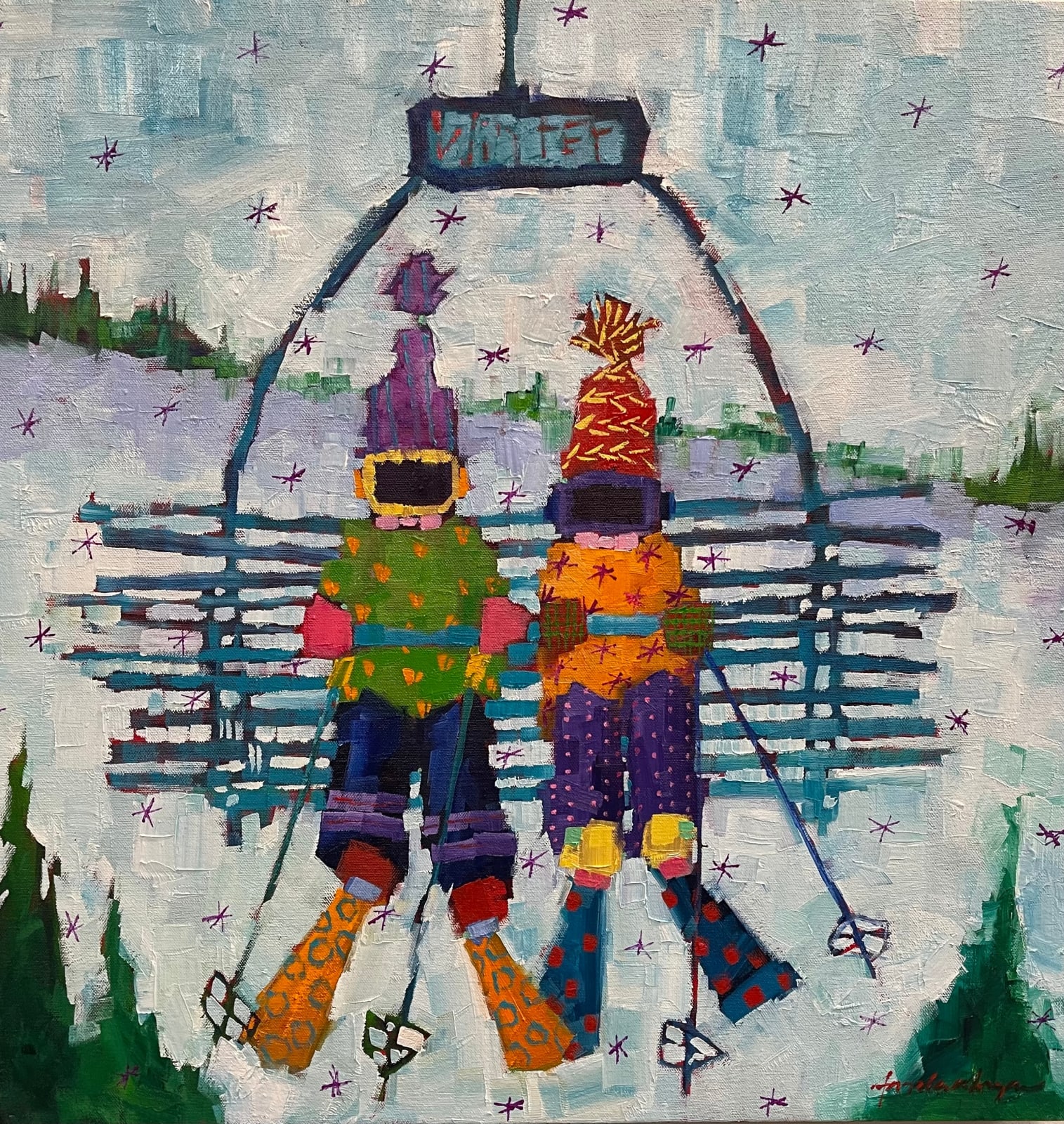 Angela Morgan, one after the other