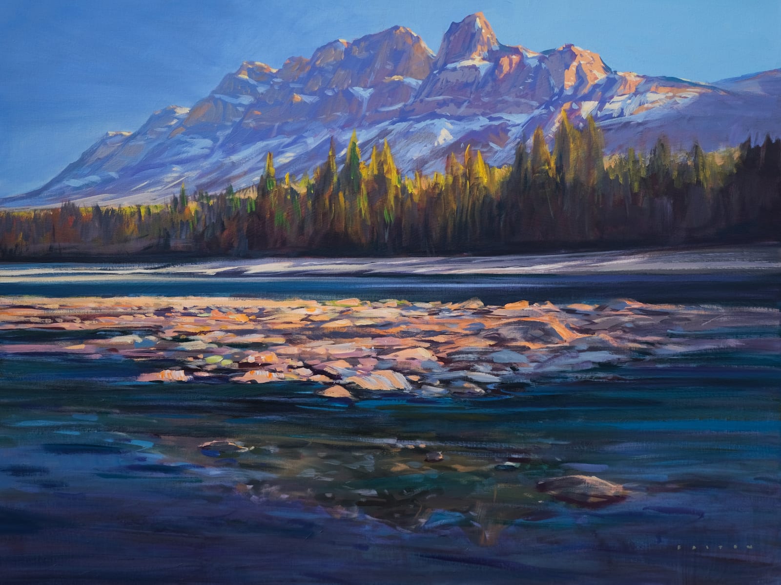 Rocky mountain Canadian Art