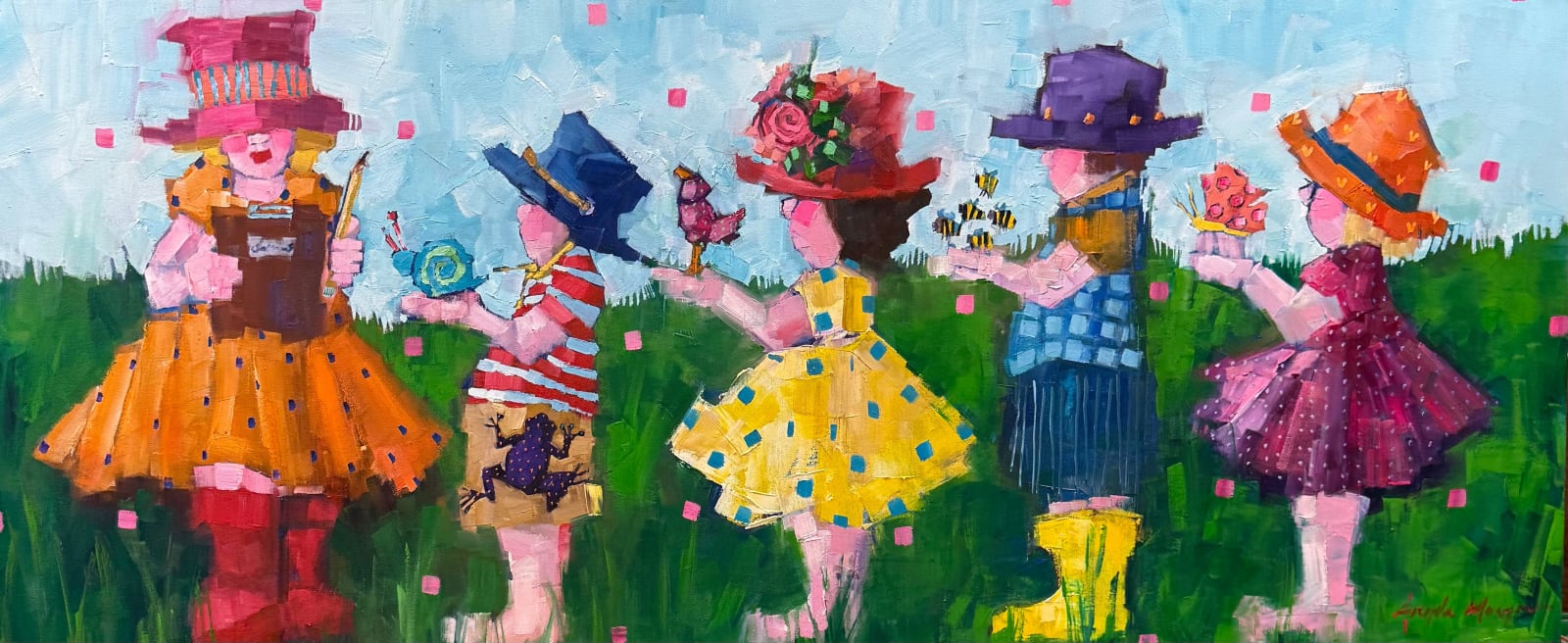 Angela Morgan, lucky charms