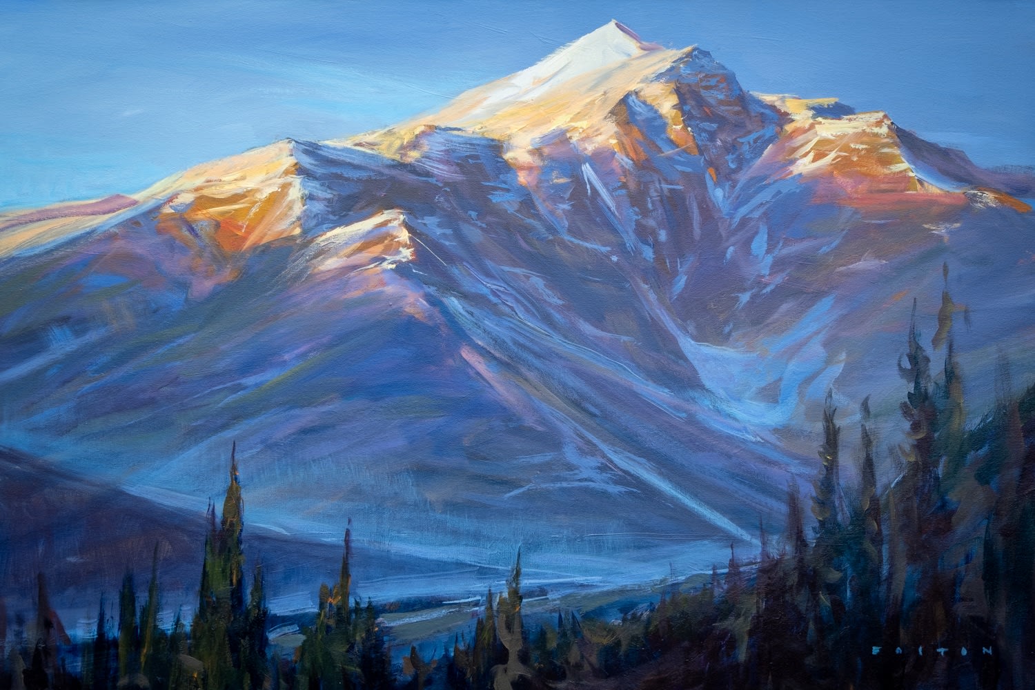 Charlie Easton, Fairholme from Banff
