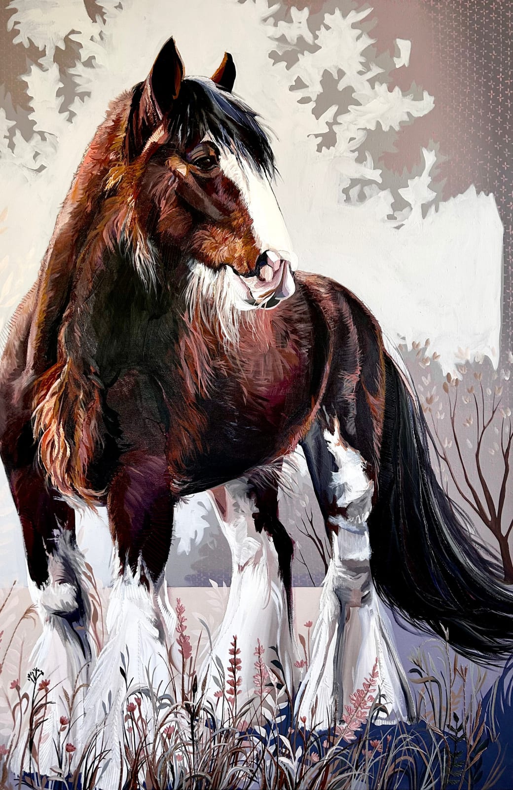 McKenna Prather, Chestnut Clydesdale.