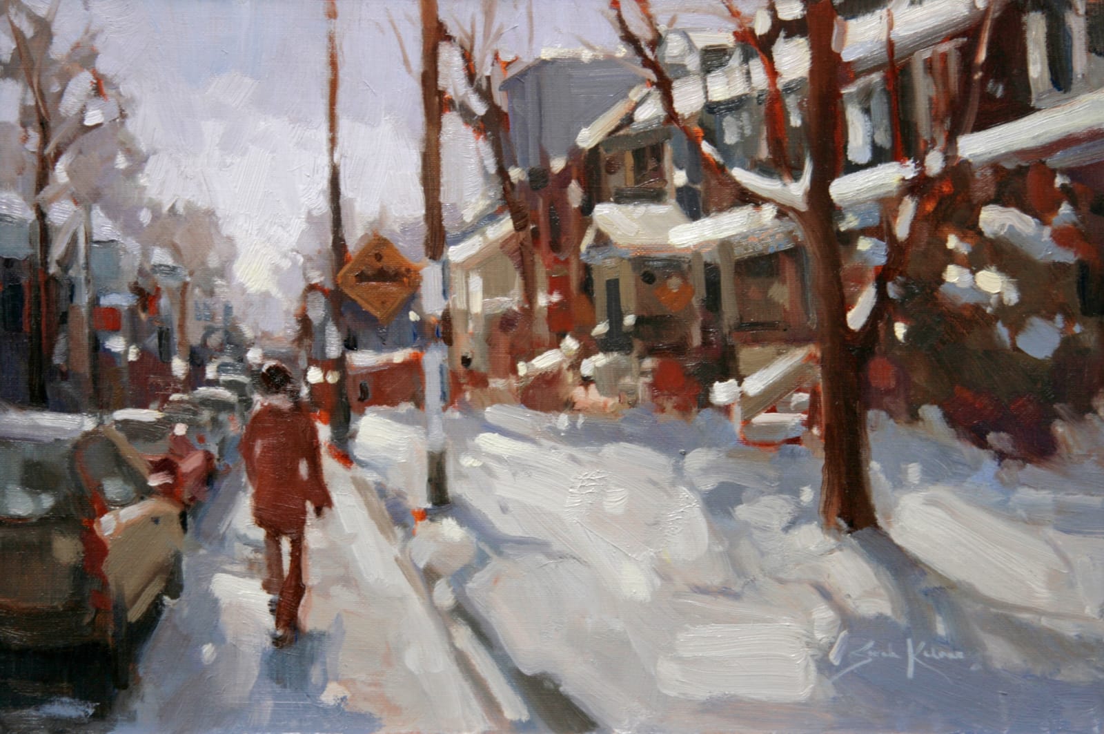 Sarah Kidner, Out in Winter