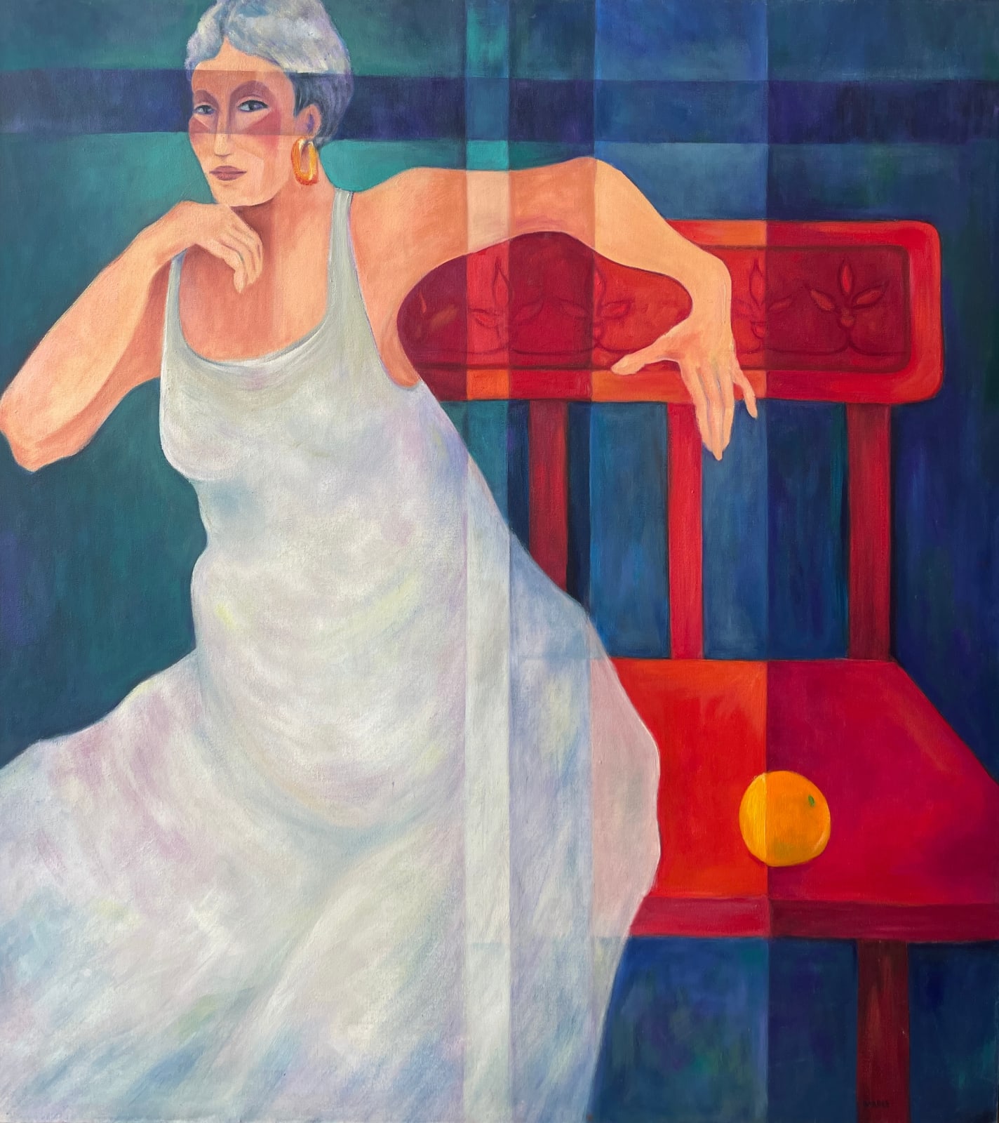 Audrey Mabee, Red Chair