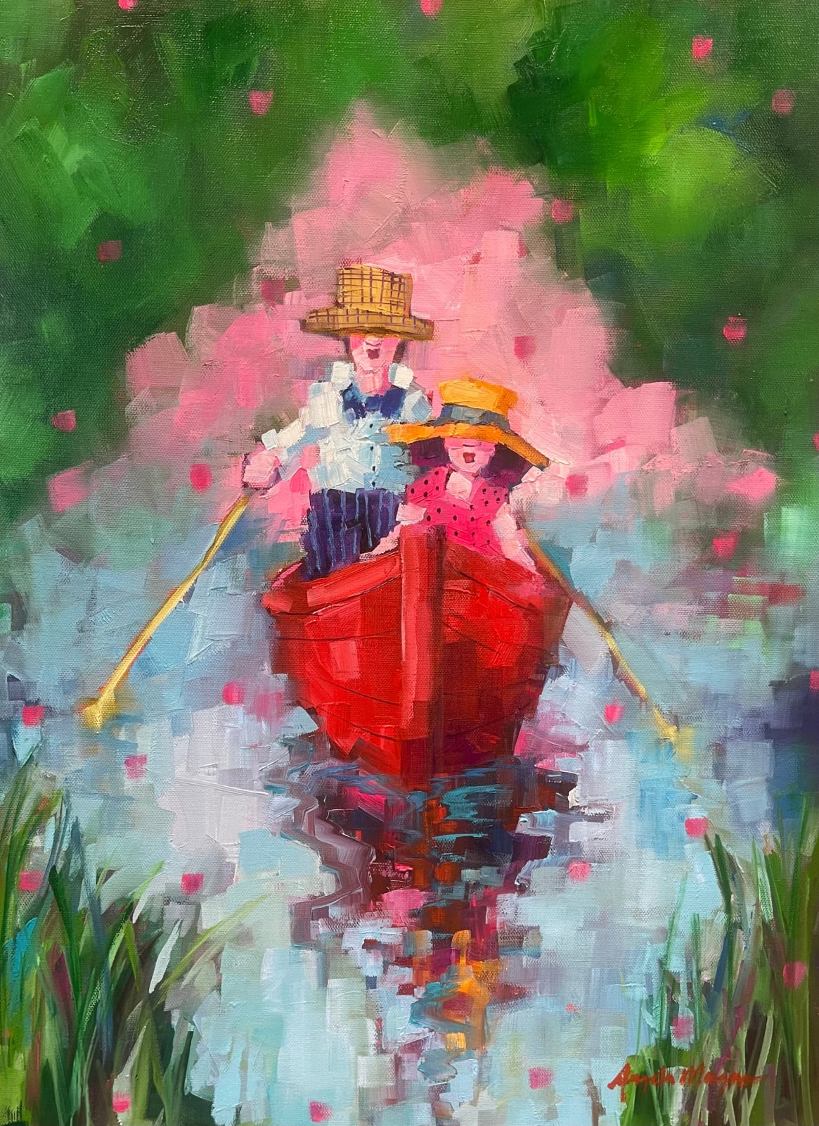 Angela Morgan, heart to heart