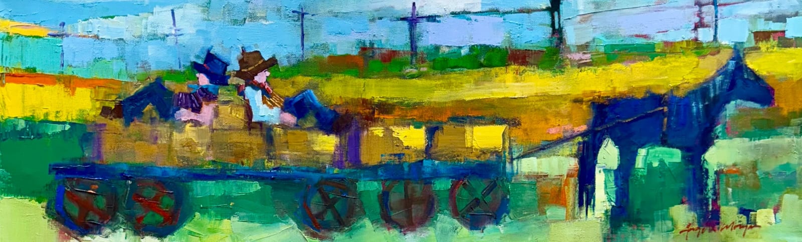 Angela Morgan, hay is for horses