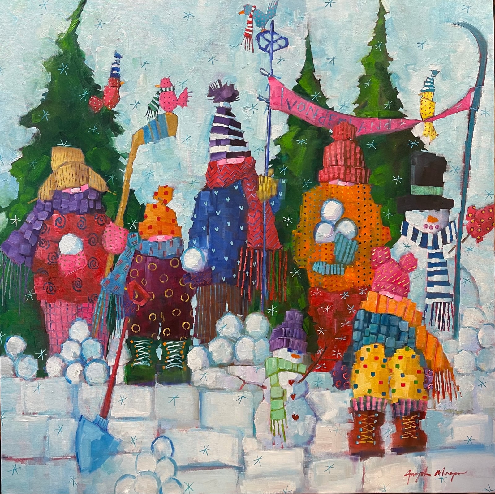 Angela Morgan, loaded for bear