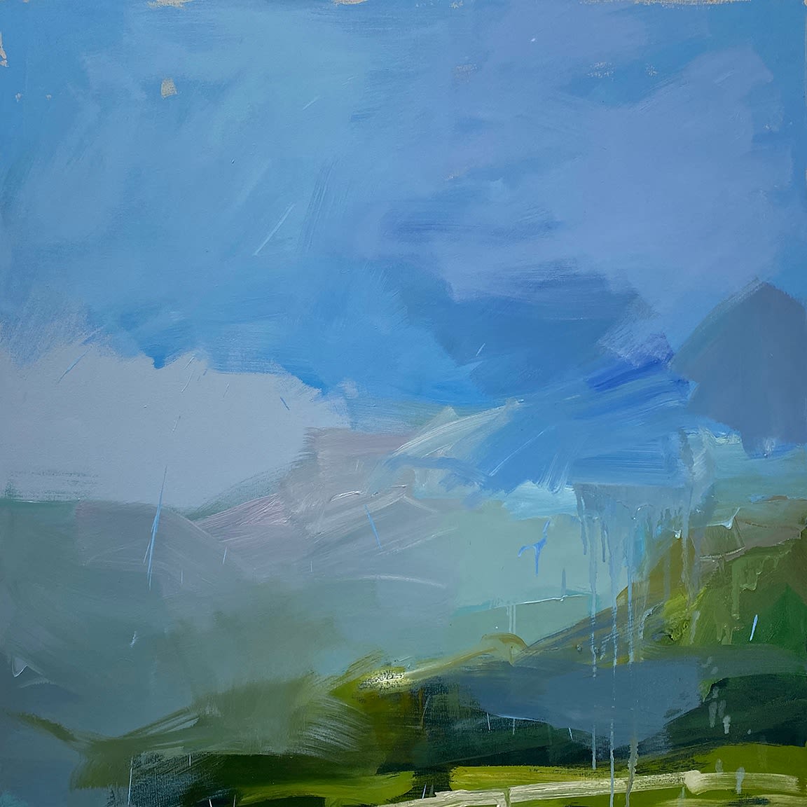 Drew Klassen, On the road to Montefrio, fog (iii)