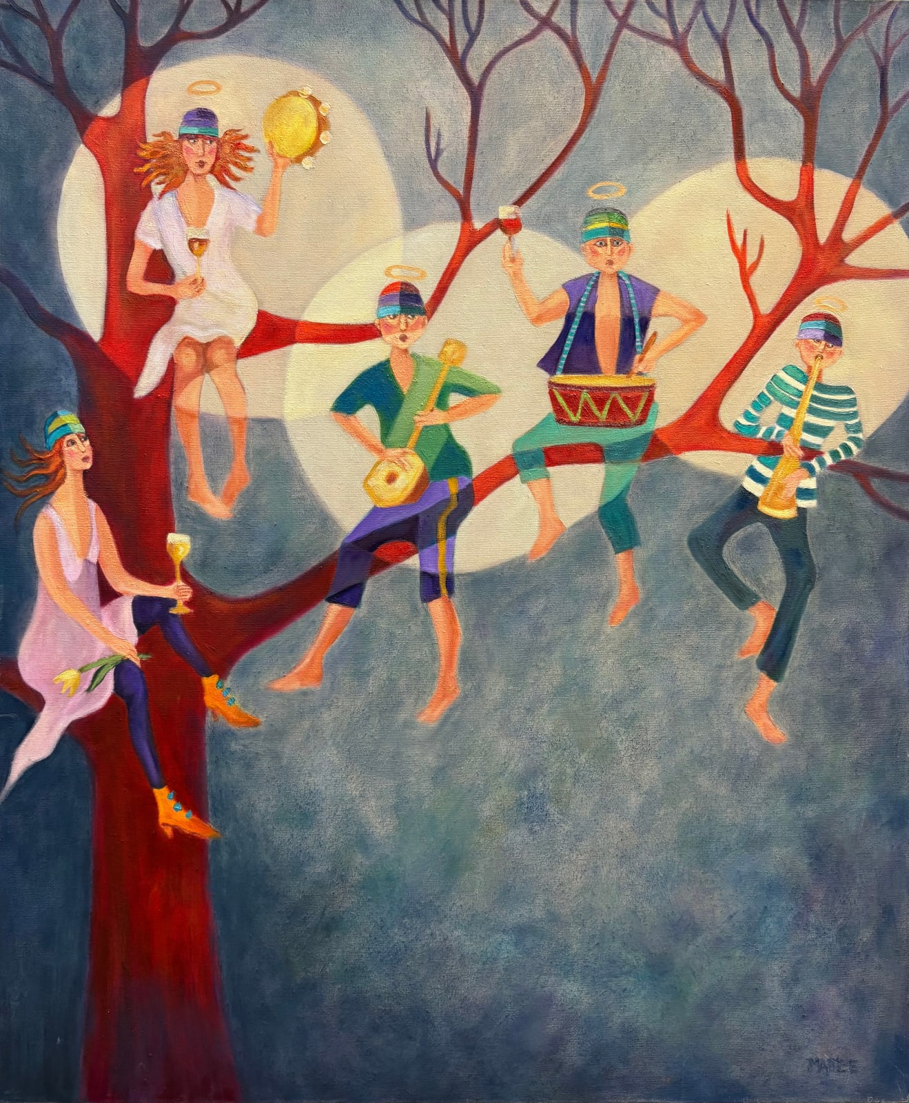 Audrey Mabee, Sipping Wine With Angels