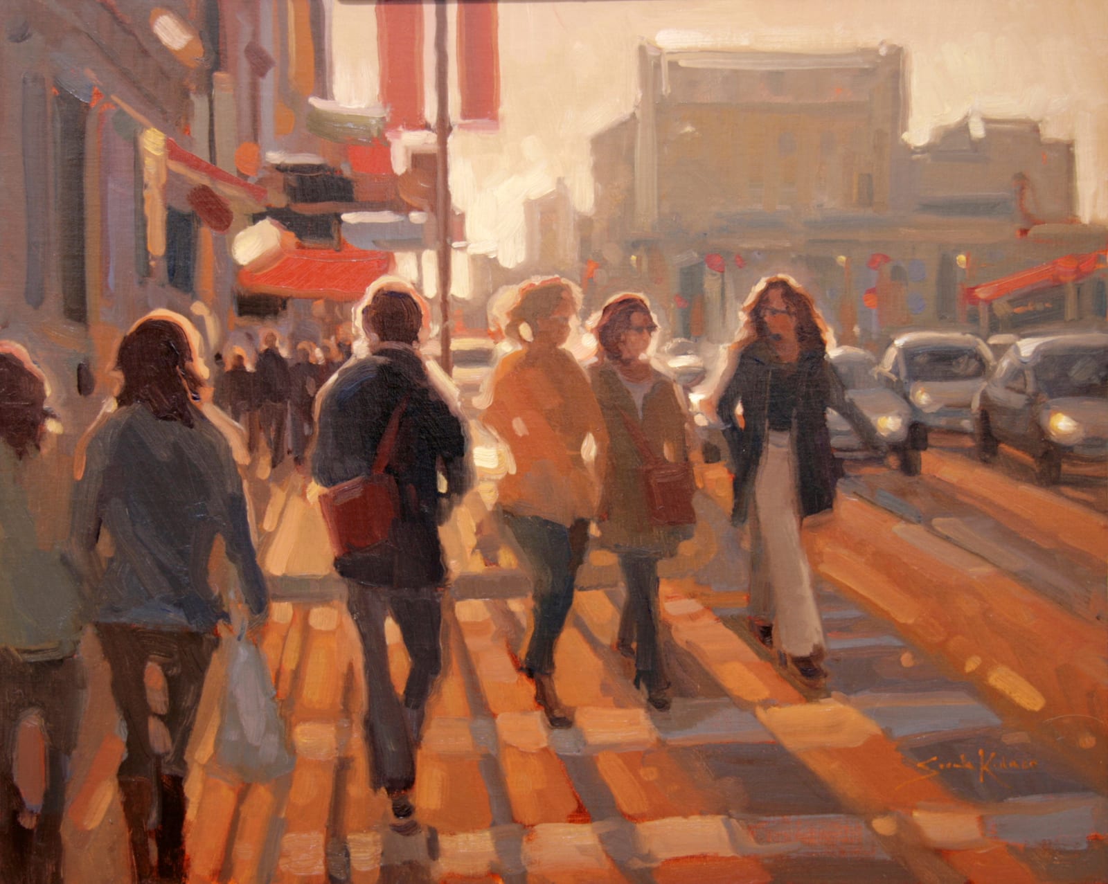 Sarah Kidner, Out on the Town