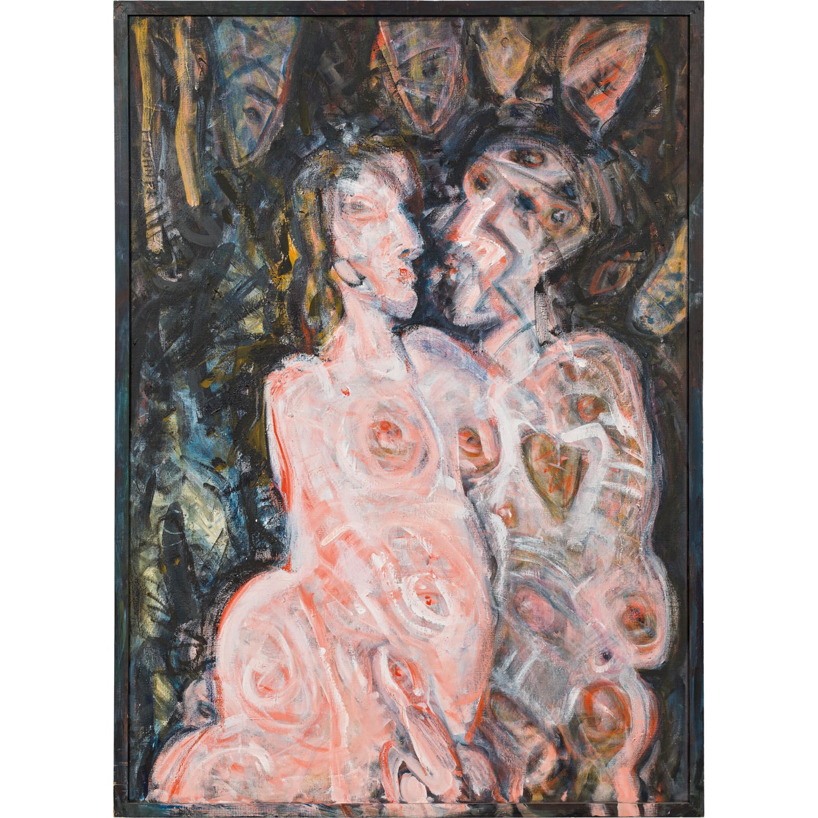 Adolf Frohner, "Liebespaar", 1988