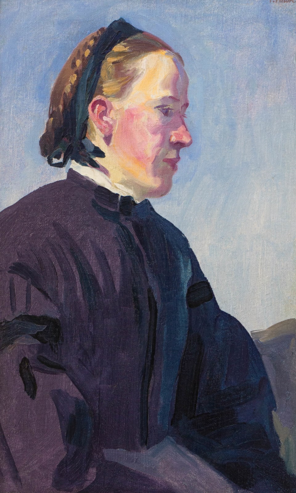 Ferdinand Andri, "Bäuerin aus Bad Froy", 1907