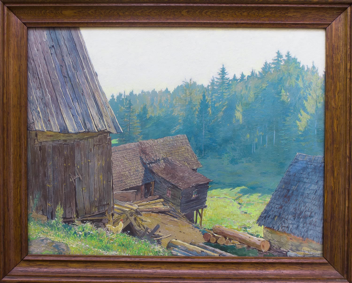 Siegfried Stoitzner, Sägewerk im Waldviertel