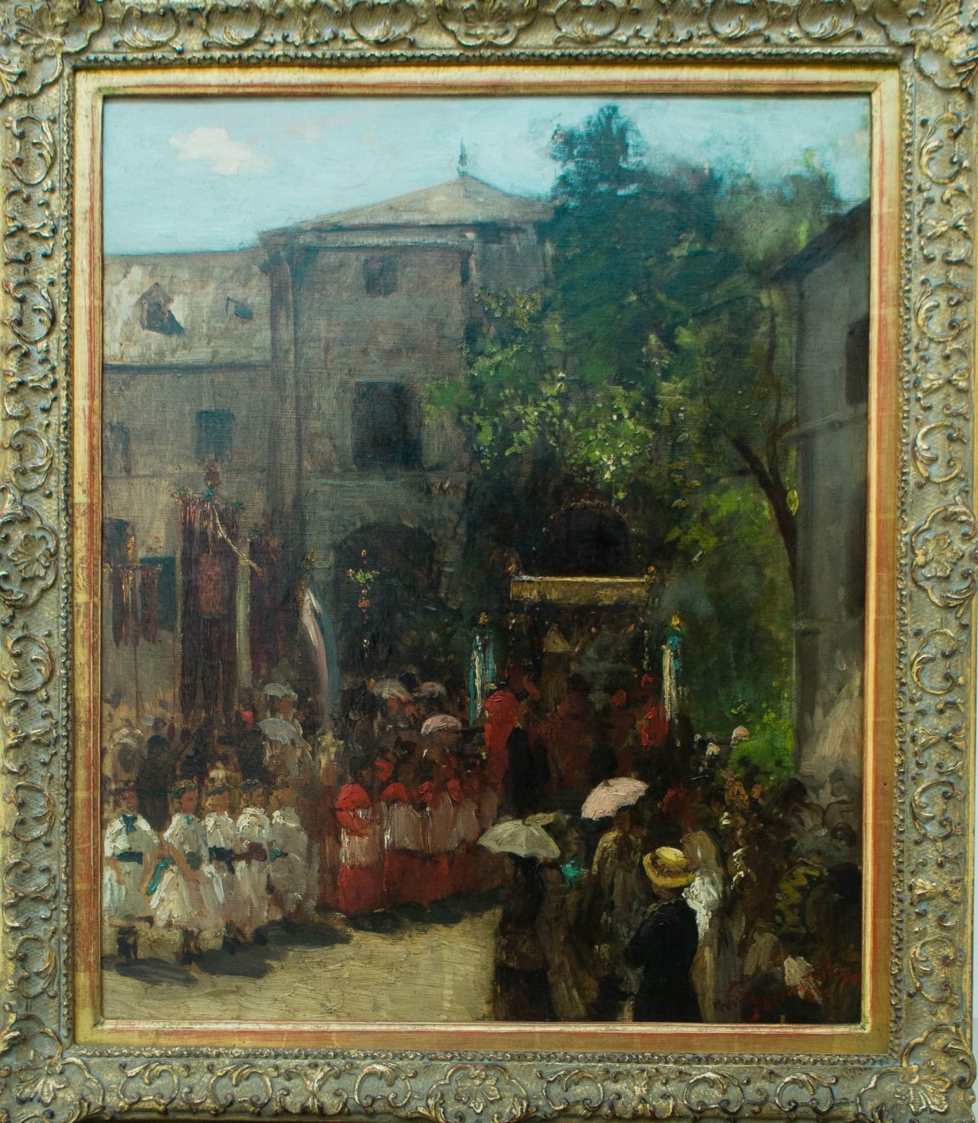 Wilhelm Bernatzik, Fronleichnamsprozession, 1881