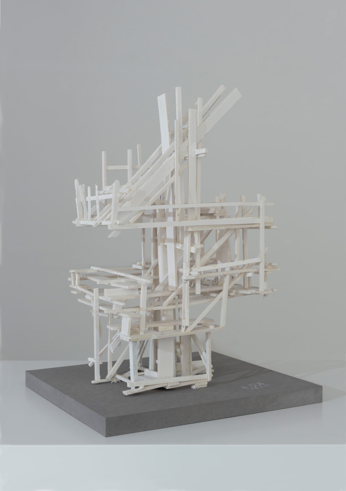 Helmuth Gsöllpointner, Stabraumplastik III, 2023