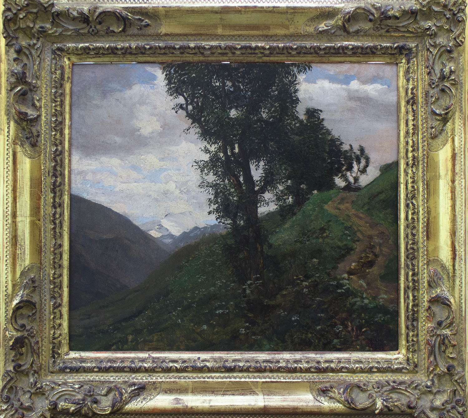 Hans Frank, Almweg, 1913