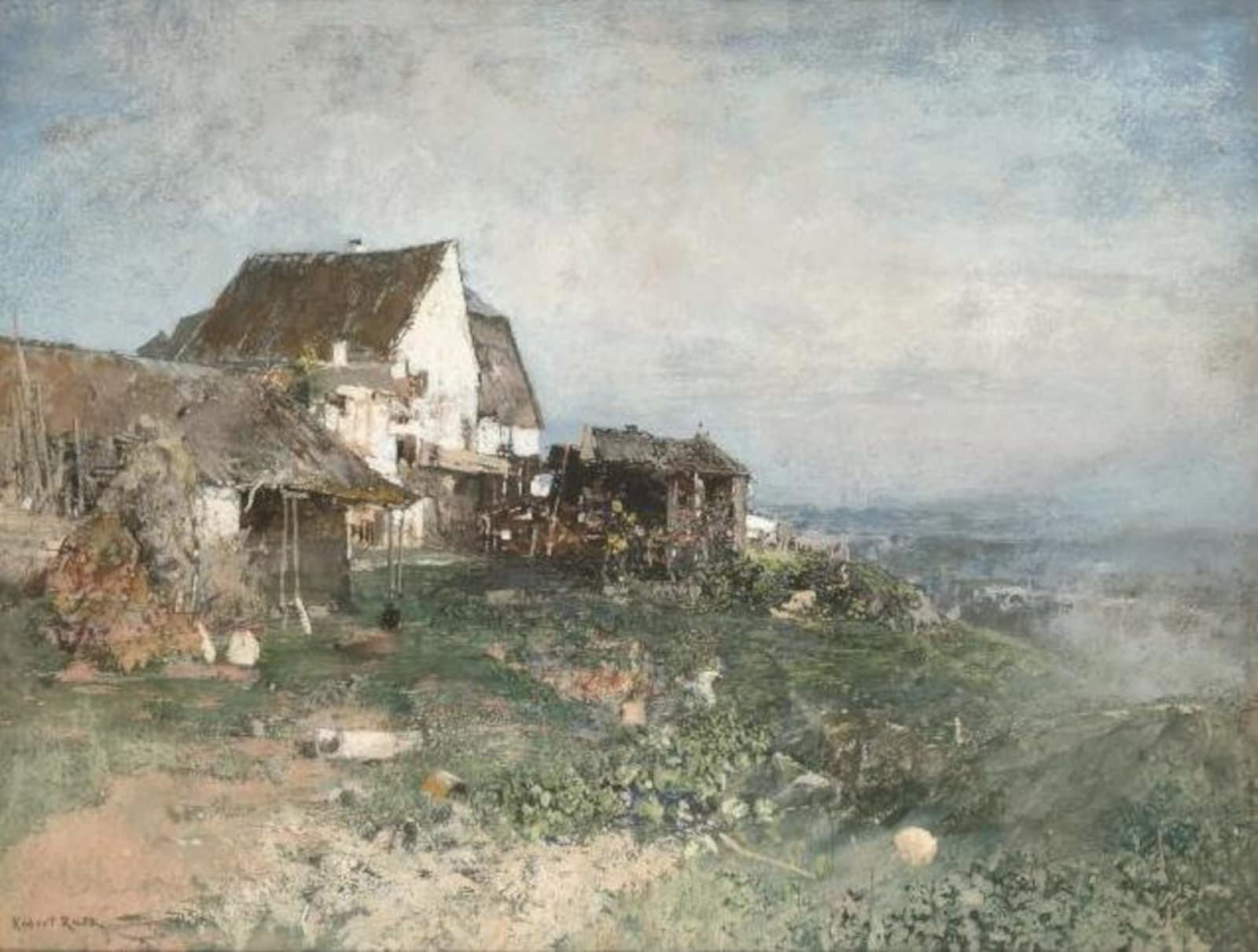 Robert Russ, Bauernhaus