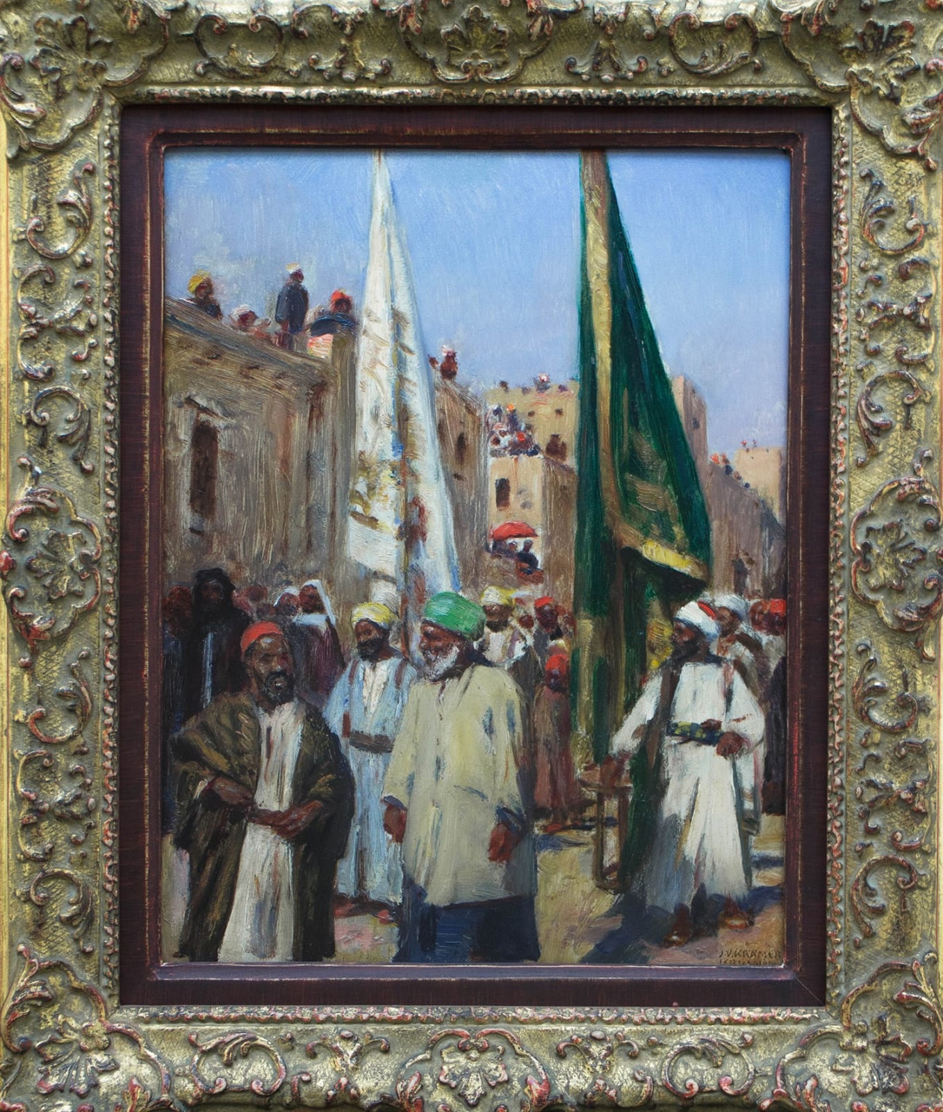 Johann Viktor Krämer, Prozession in Jerusalem