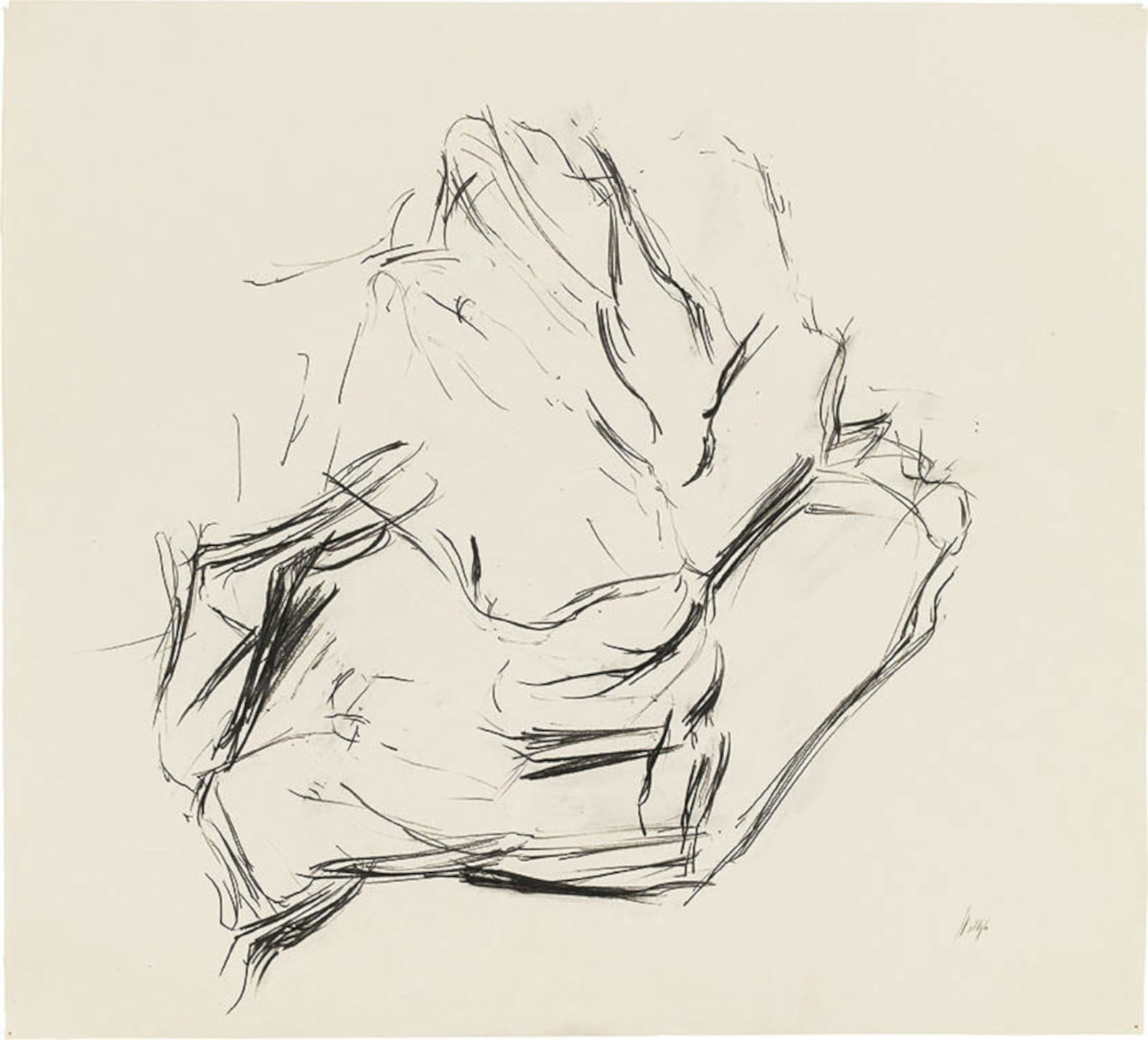 Wolfgang Hollegha, o. T., um 1972