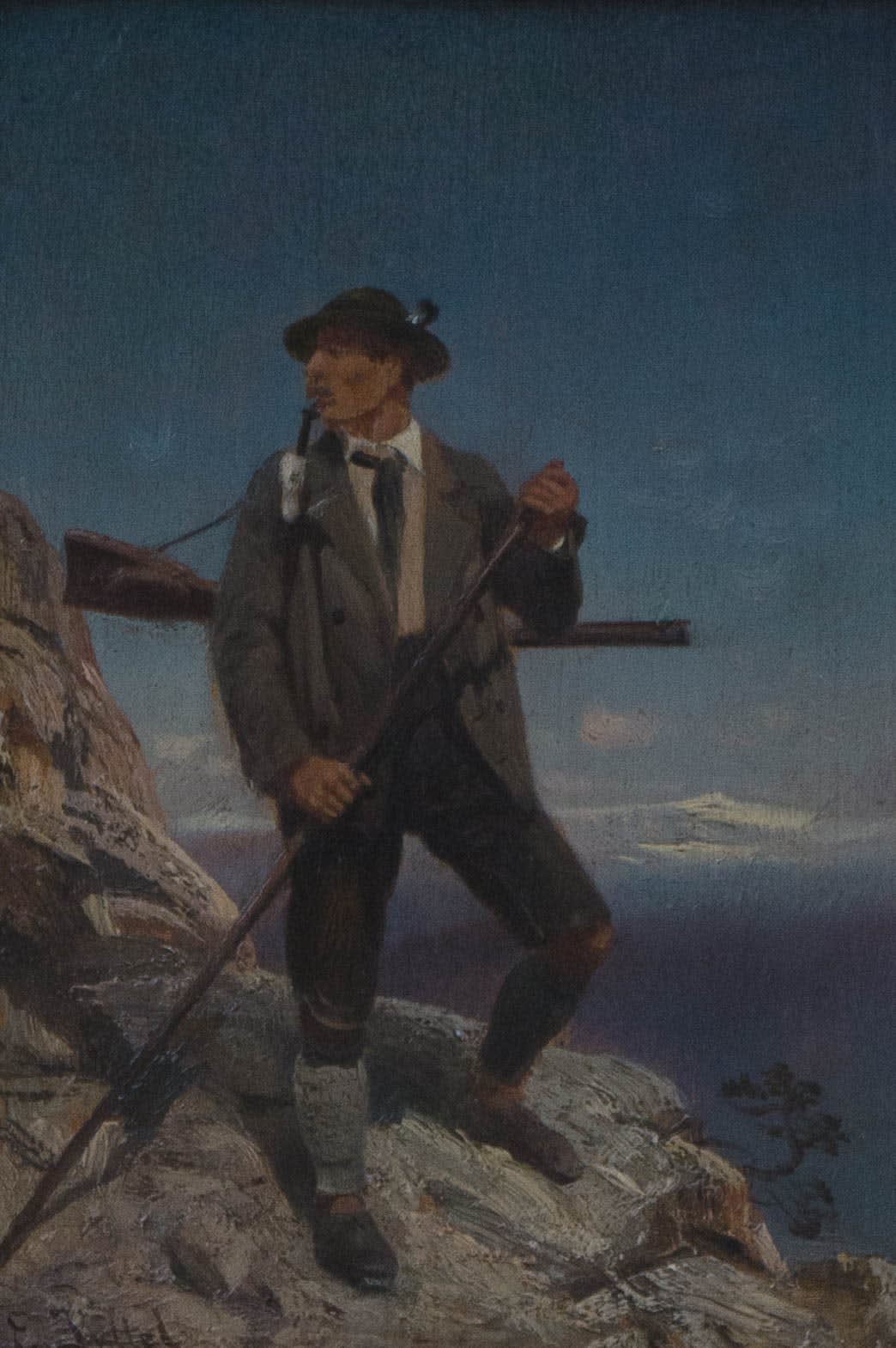 Eugen Jettel, Jäger im Gebirge