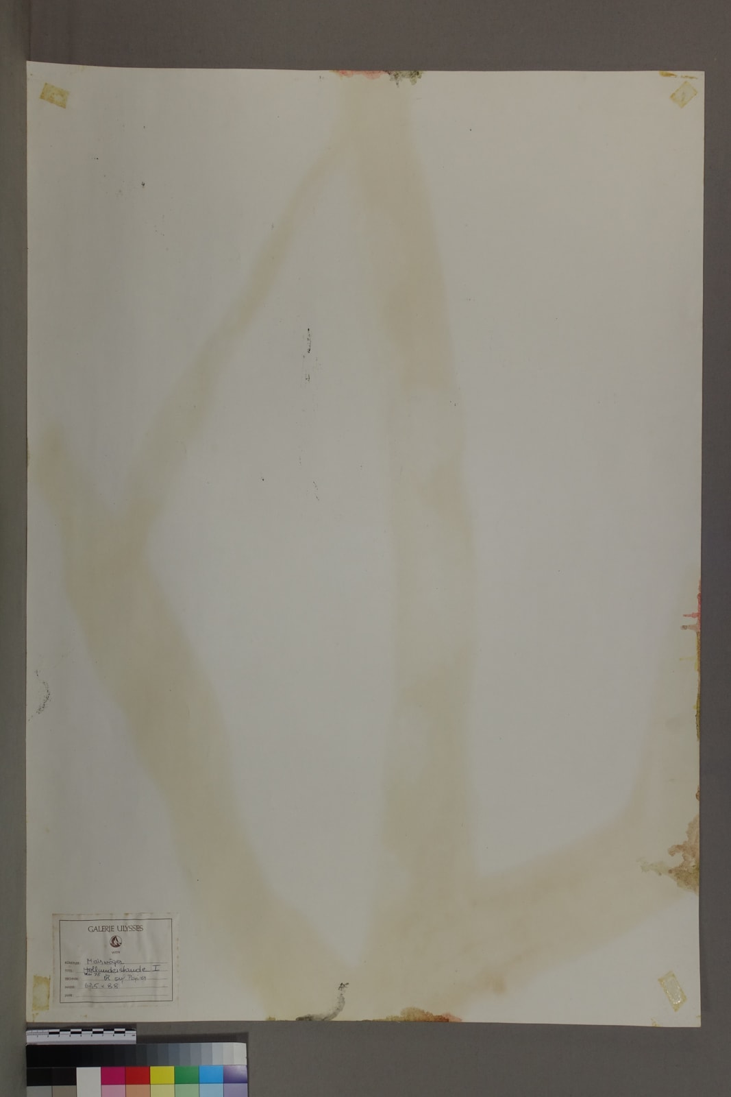 Gottfried Mairwöger, "Hollunderstaude I", 1975 (Mai)