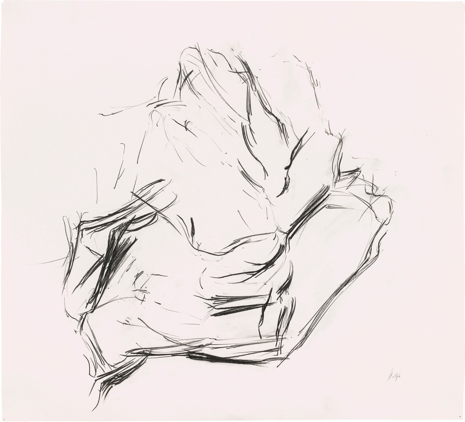 Wolfgang Hollegha, O.T., um 1972