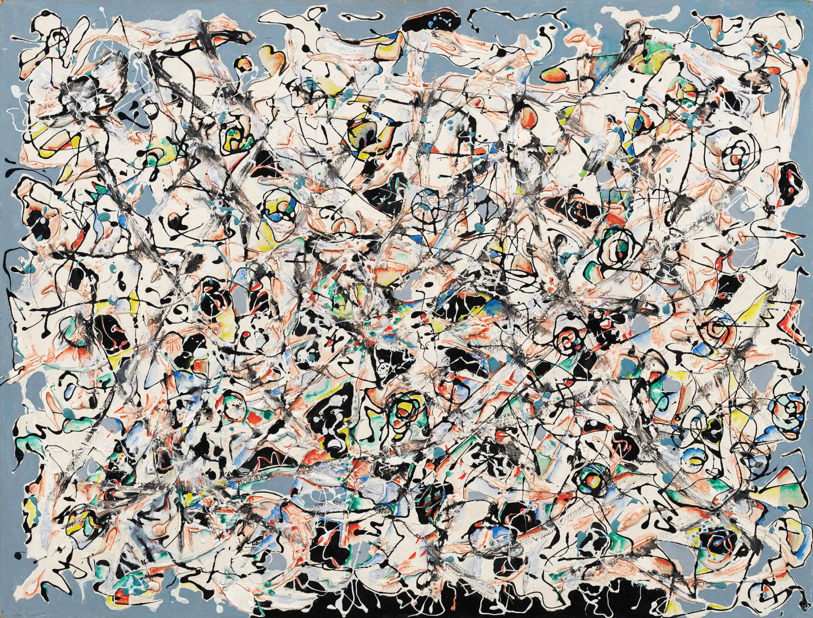 Oswald Oberhuber, "Wasserbild III", 1952/53