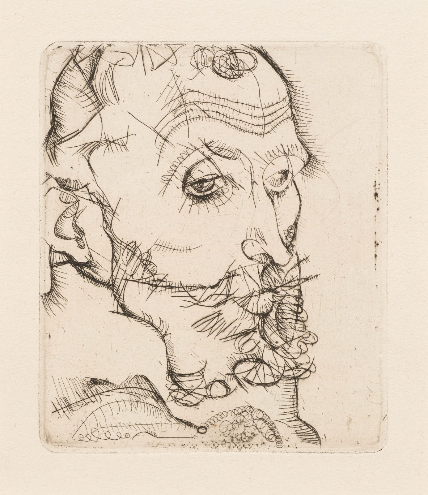 Egon Schiele, "Bildnis Franz Hauer", 1914/1922