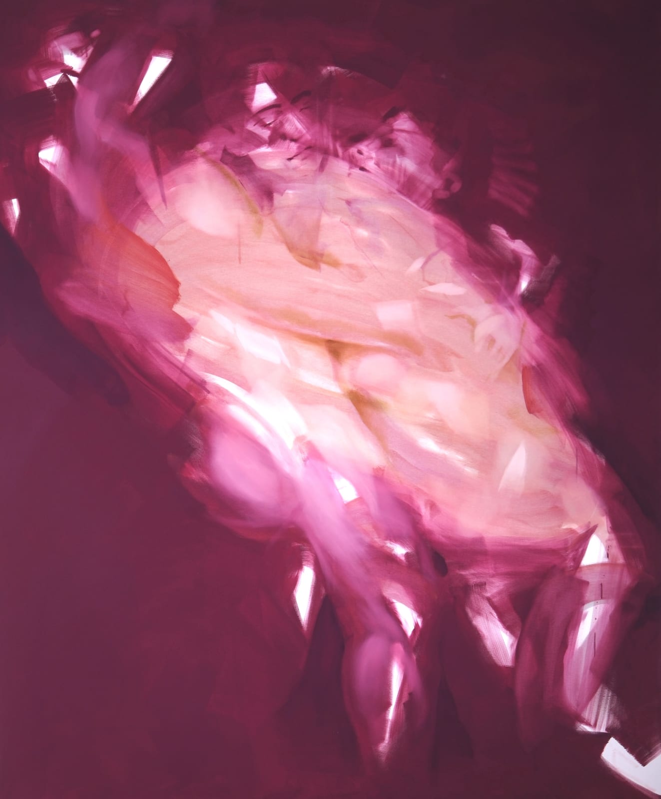 Bianca Regl, This great magical substance cascading into our hearts, 2025