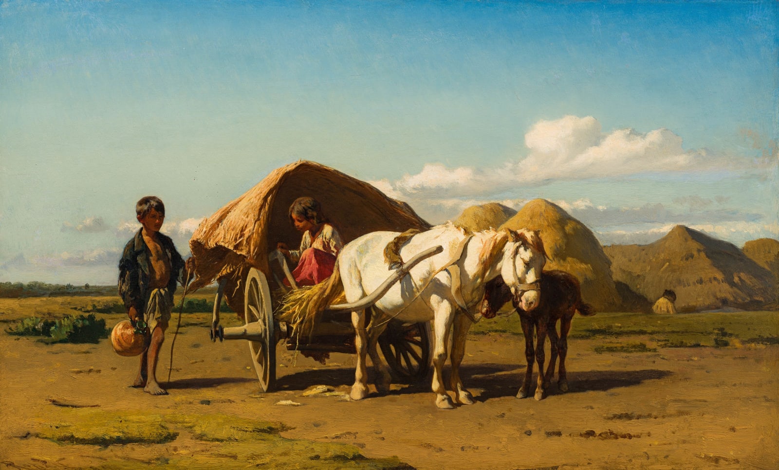 Johann Gualbert Raffalt, Ungarisches Pferdefuhrwerk