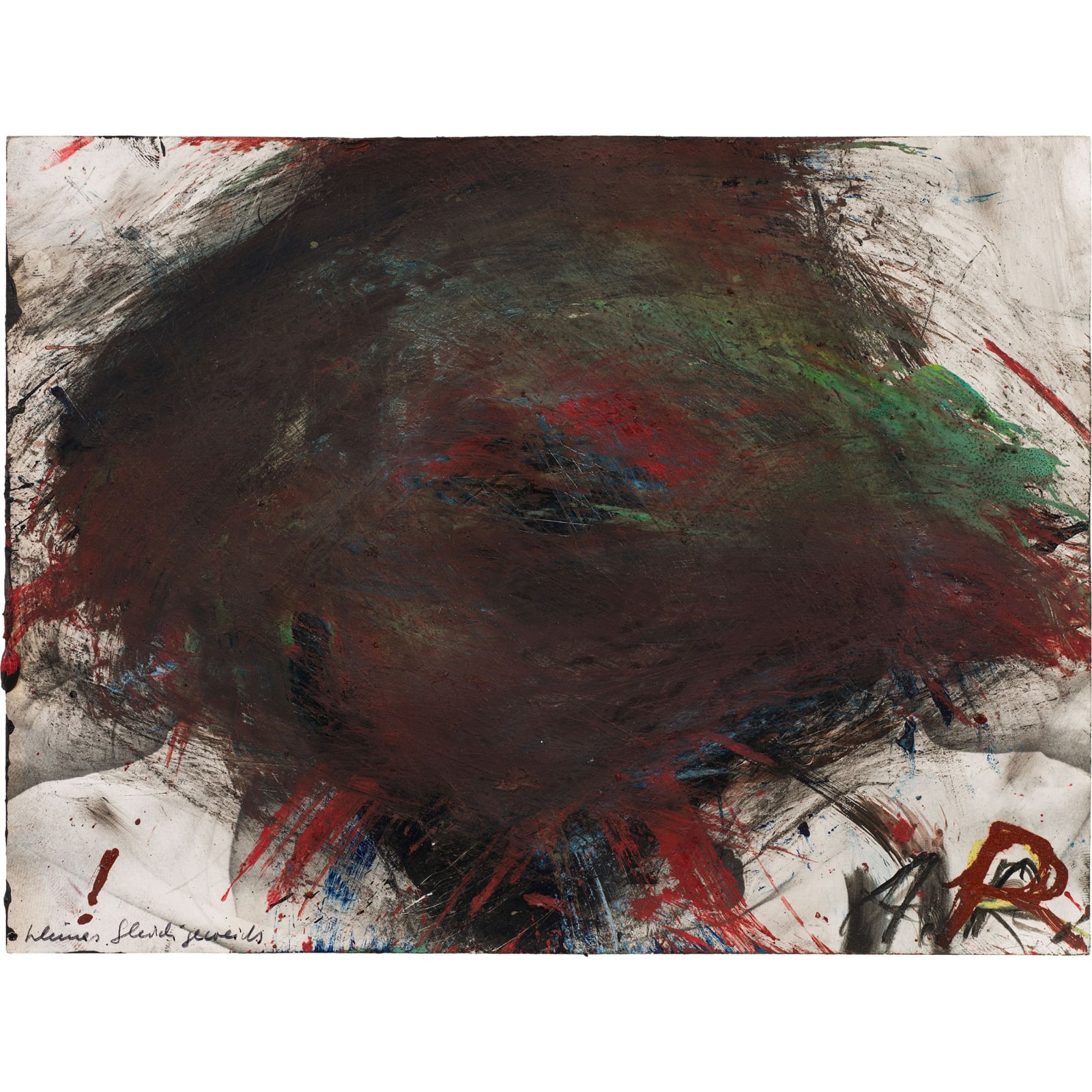 Arnulf Rainer, "Kleines Gleich jeweils", 1969/1970