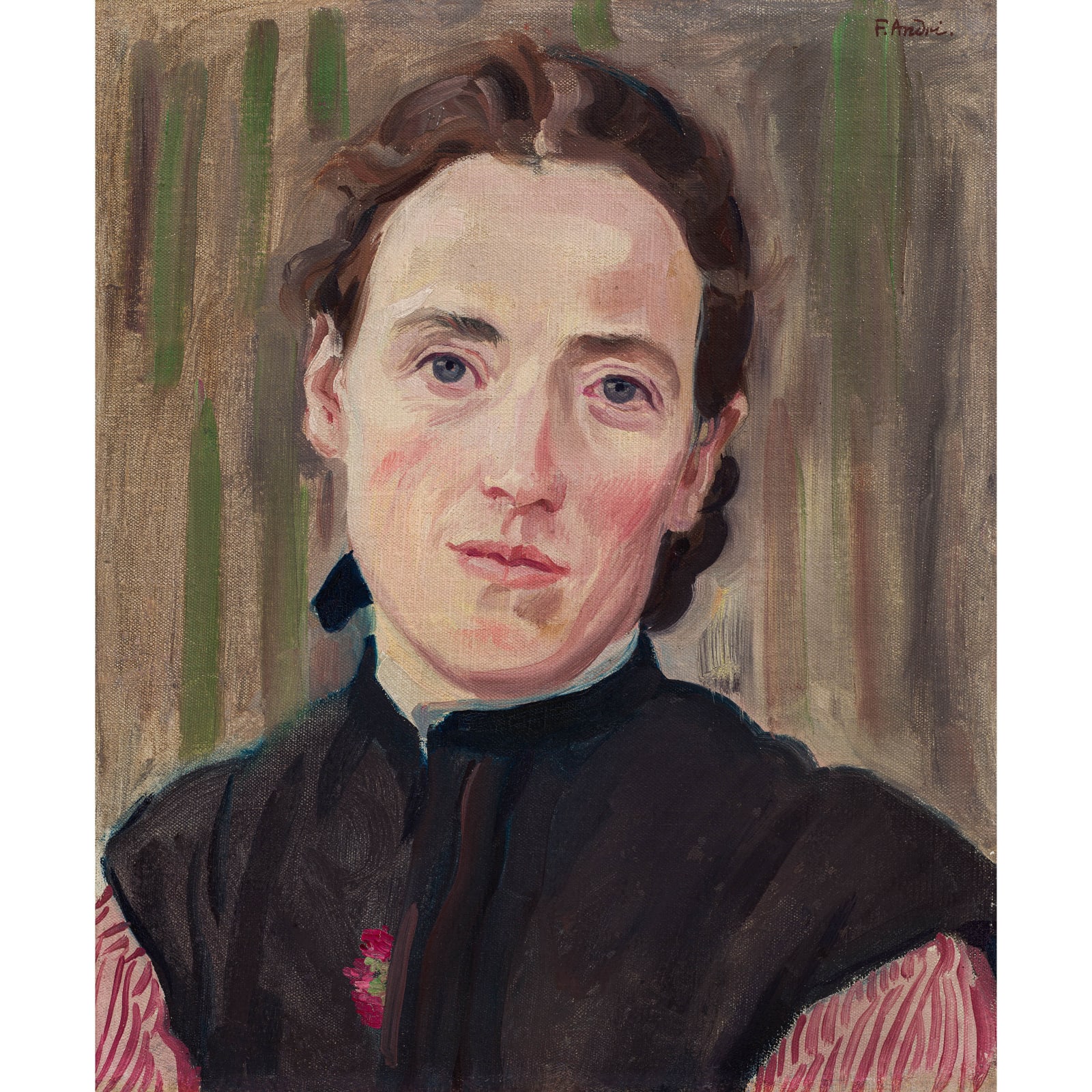 Ferdinand Andri, Bäuerin aus Villnöss, 1907