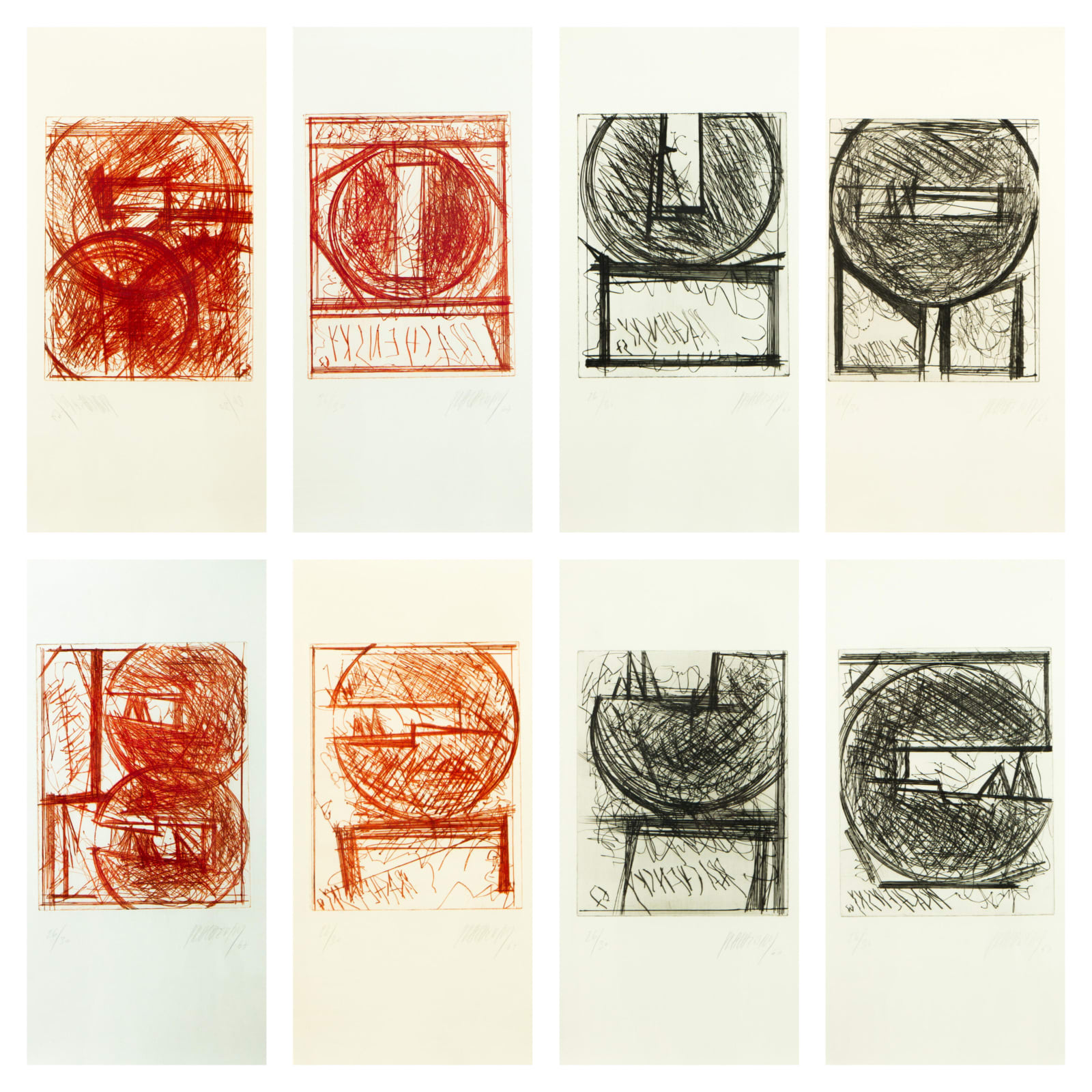 Markus Prachensky, "Rechberg Serie", 1967