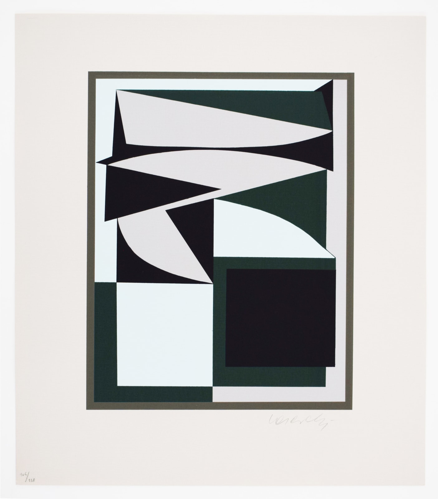 VICTOR VASARELY, Ezinor (Crystal): The Discourse on Method | Ezinor (Cristal): Le discours de la méthode, 1969