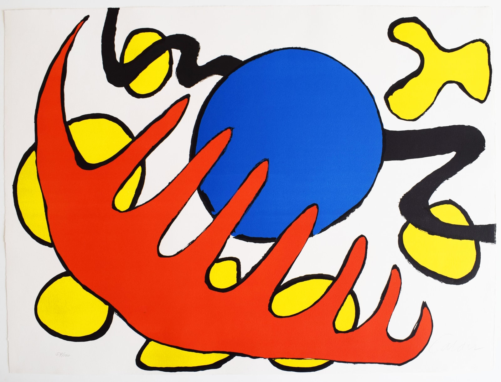 ALEXANDER CALDER, Blue Moon, 1970