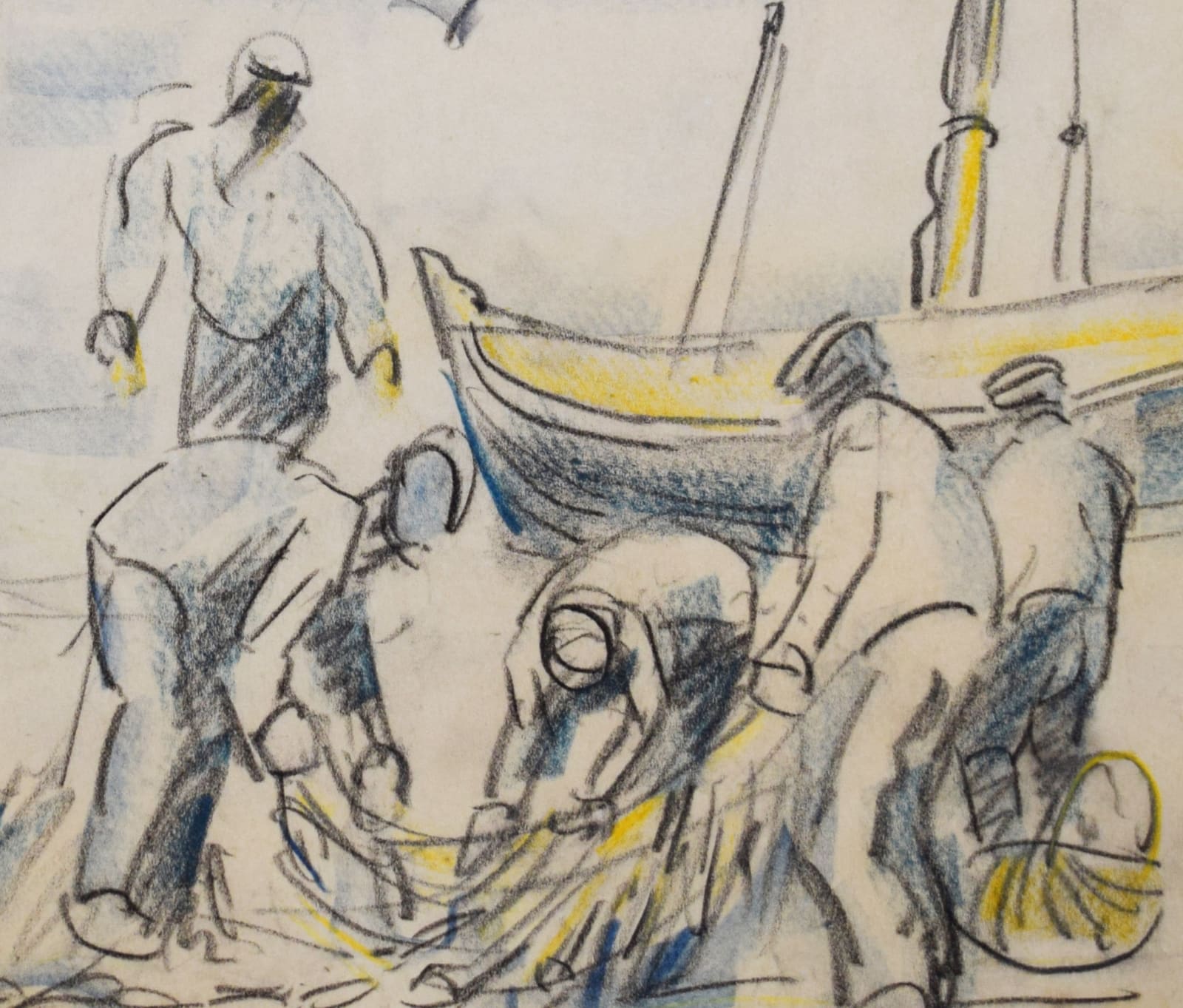 HERMANN MAX PECHSTEIN, Return of the Fishermen | Rückkehr der Fischer, 1931