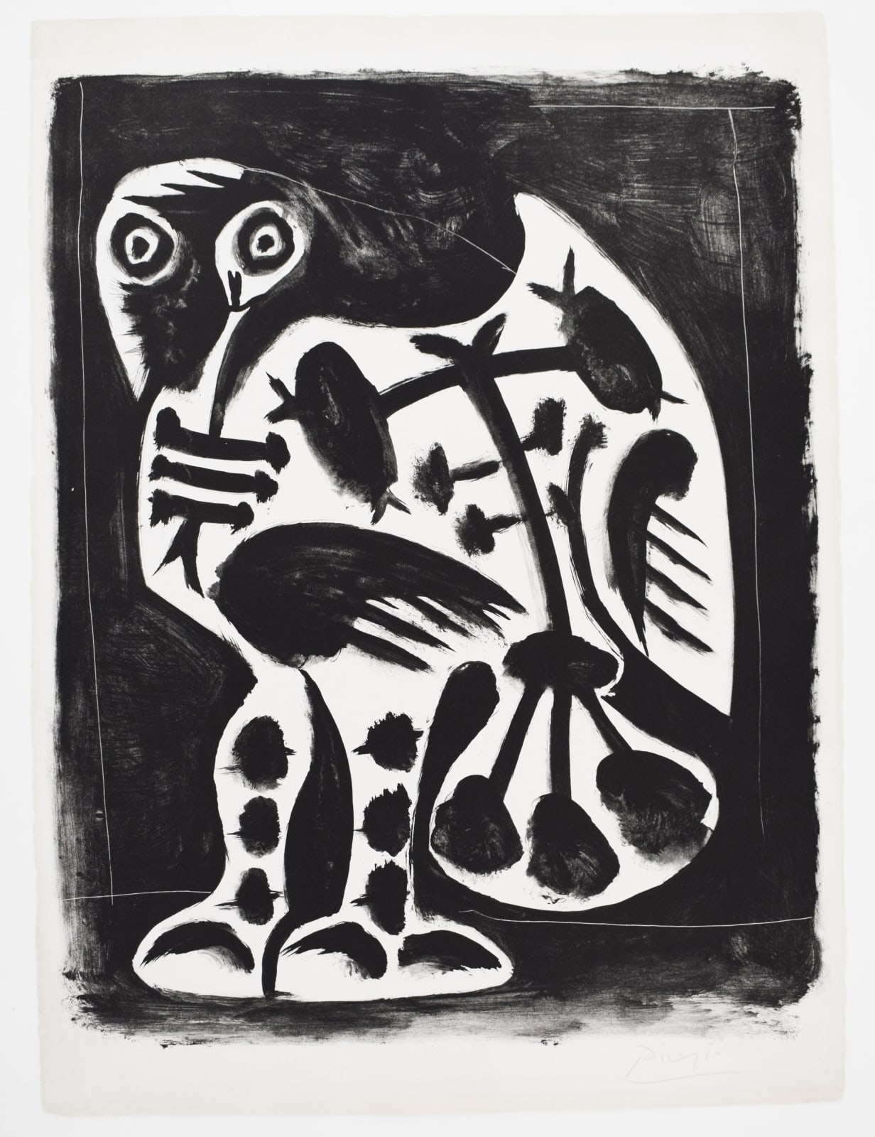 PABLO PICASSO, The Great Owl | Le grand hibou, 1948