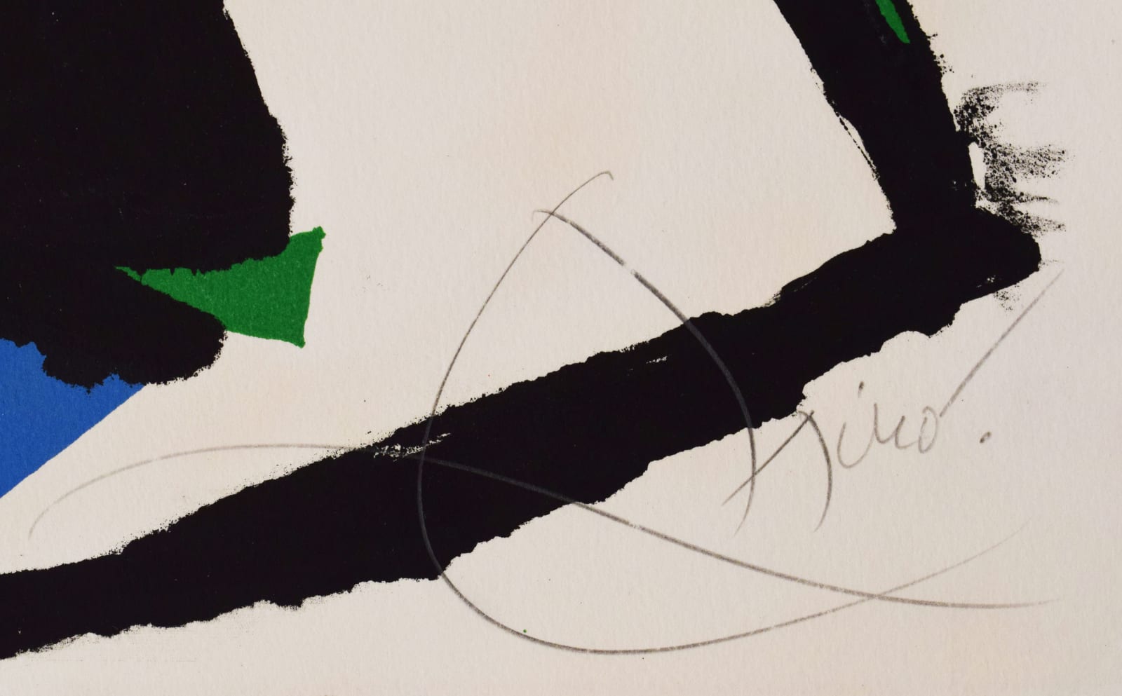 JOAN MIRÓ, Homage to Masson | Hommage à Masson, 1977