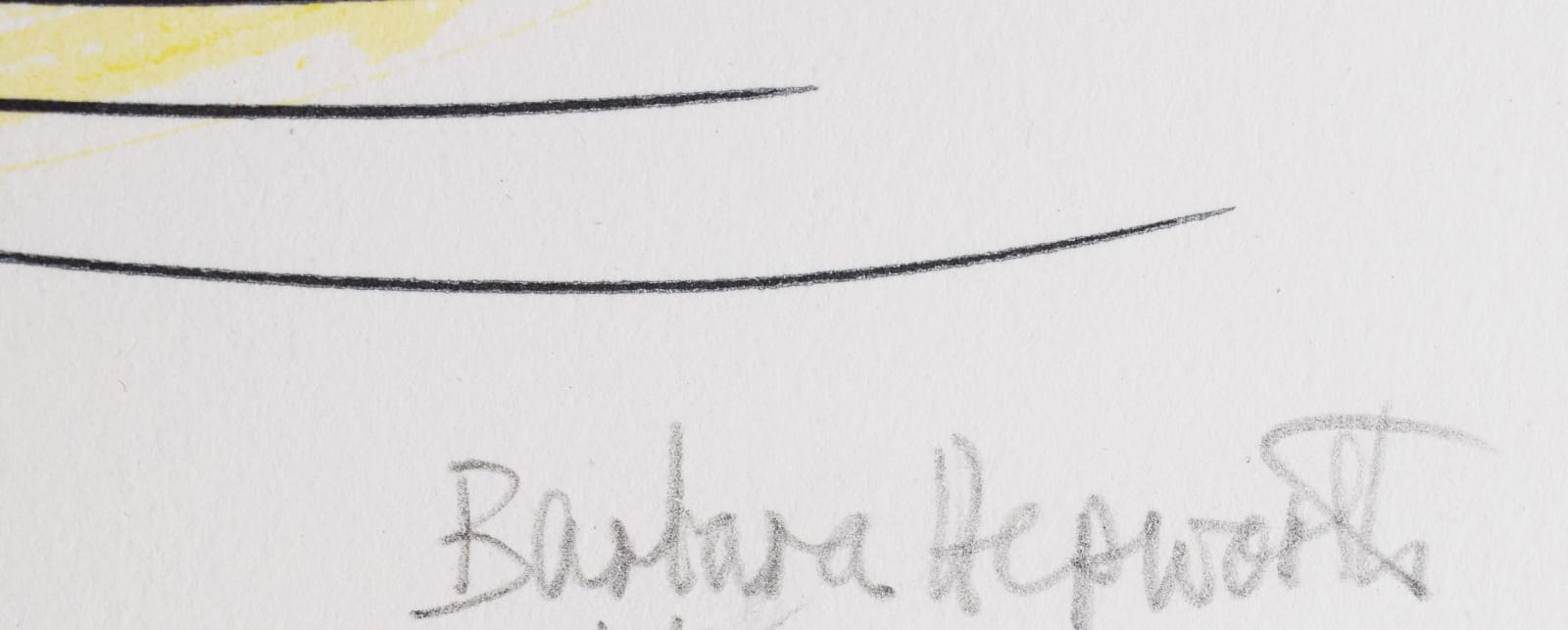 BARBARA HEPWORTH, Winter Solstice, 1970/71