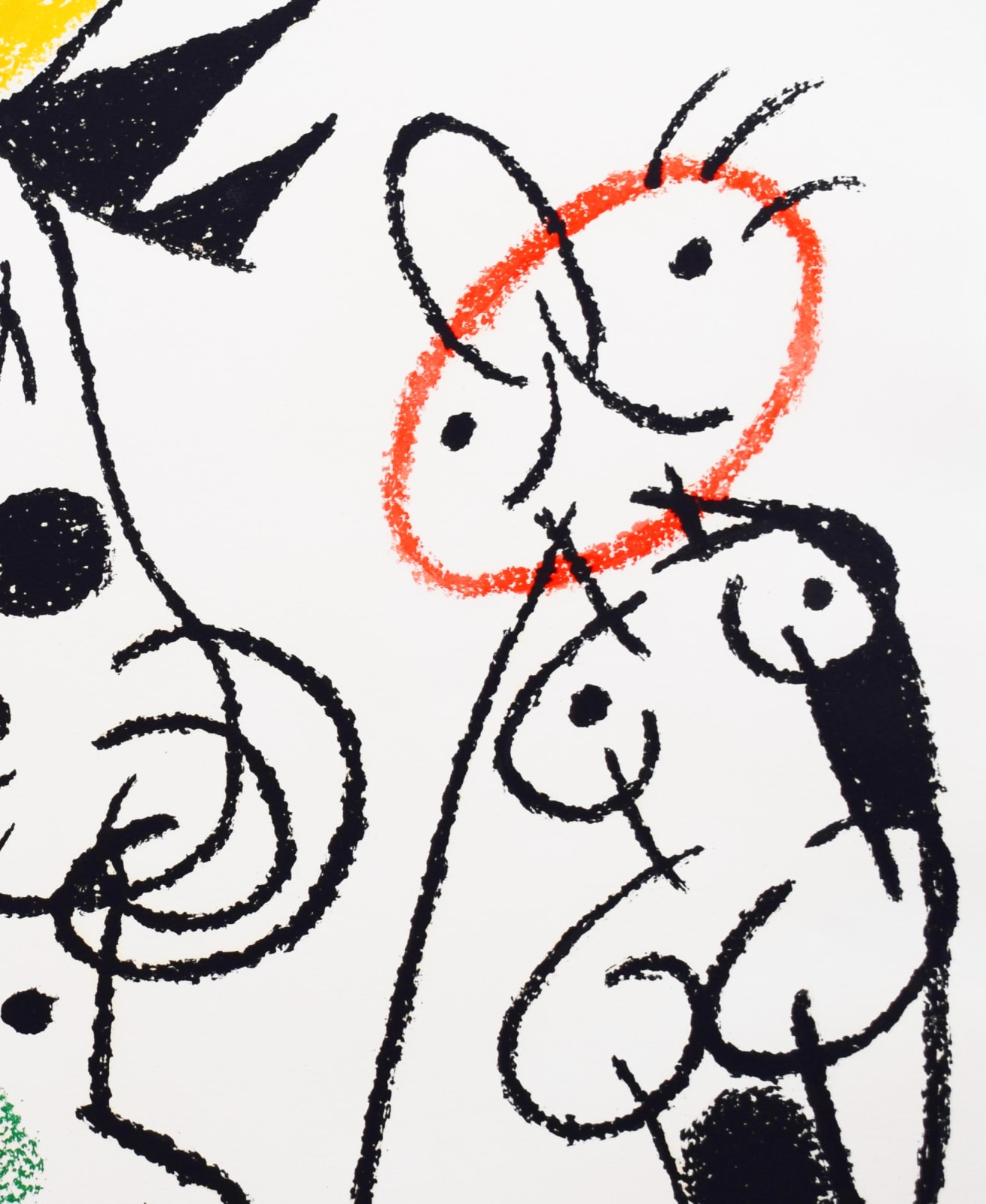 JOAN MIRÓ, The King and His Family, from: Ubu in the Balearic Islands | Roi et sa famille: Ubu aux Baléares, 1963/71