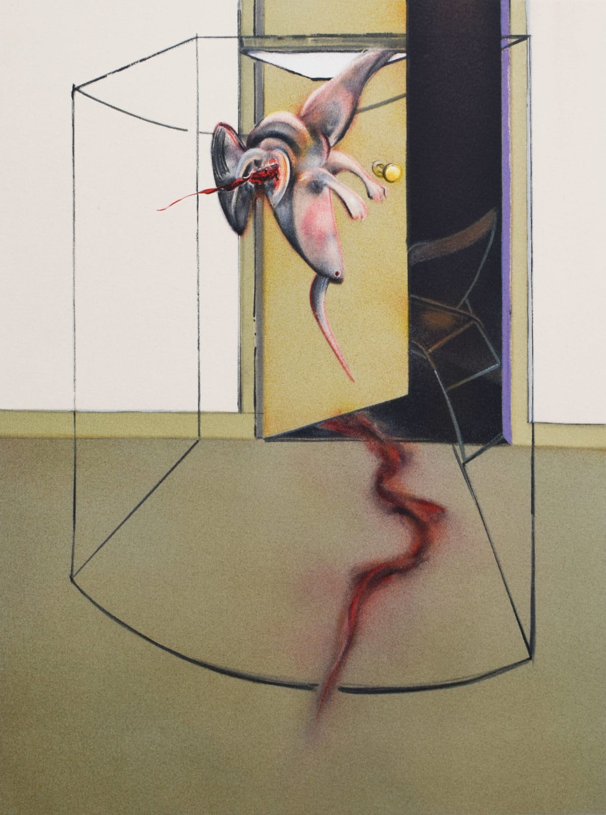 FRANCIS BACON, Oresteia of Aeschylus| L'Orestie d'Eschyle, 1981