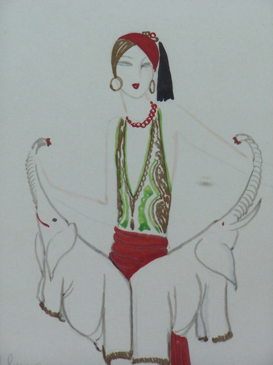 JOSÉ ZAMORA, Une acheteuse / The Shopper