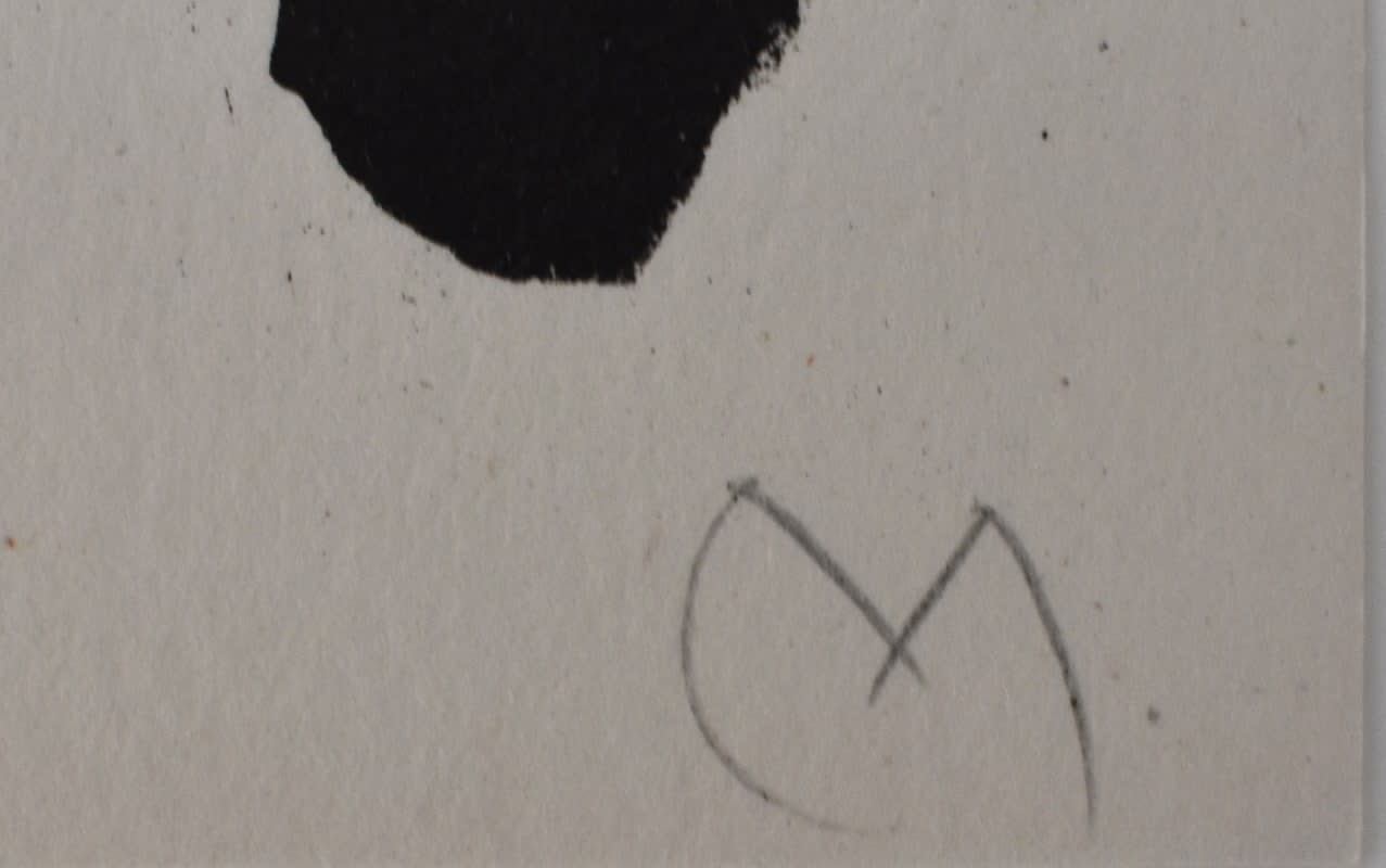 JOAN MIRÓ, Composition VIII, from: Recent Unpublished Works | Obra inèdita Recent, 1964