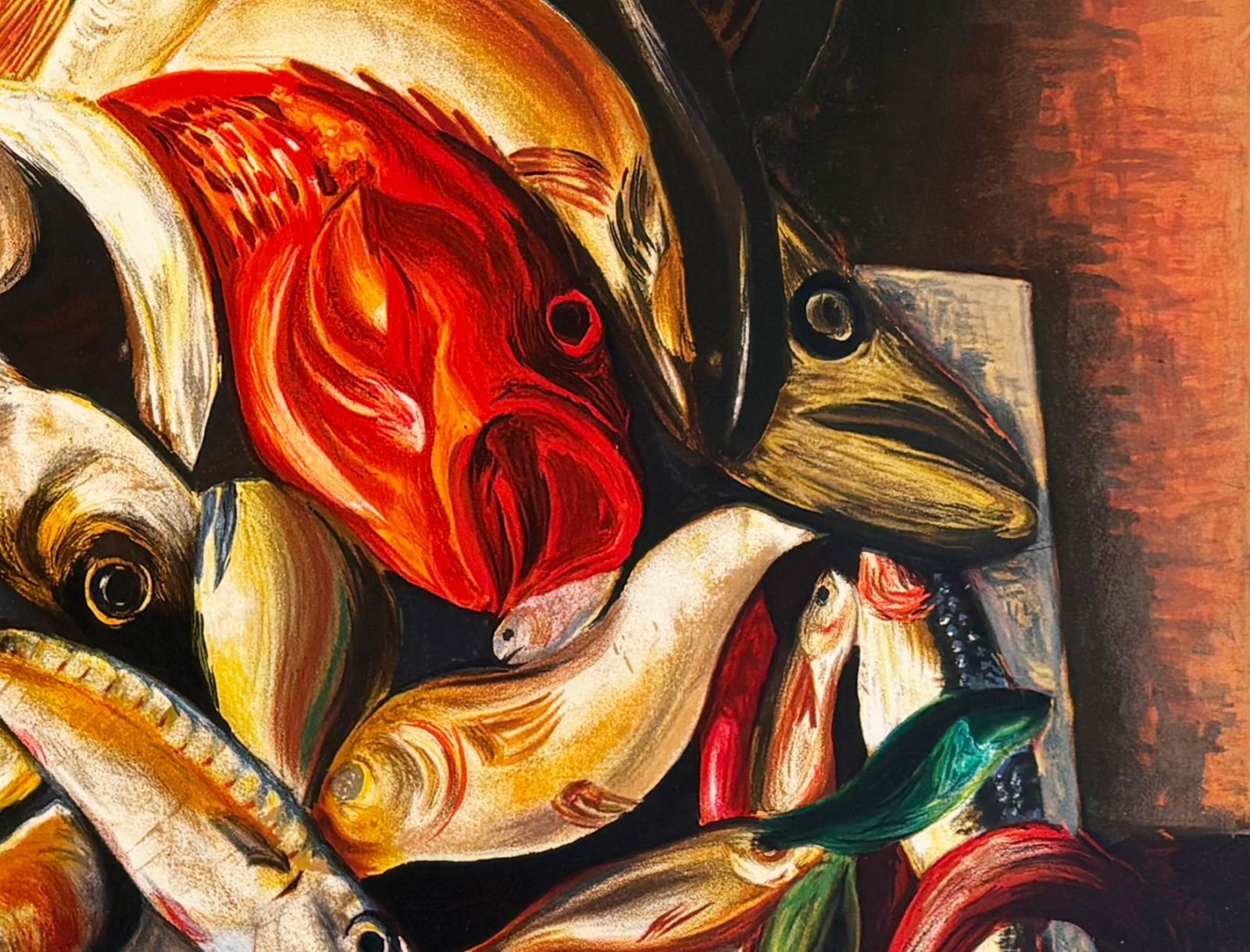 MOISE KISLING, Fish in Basket
