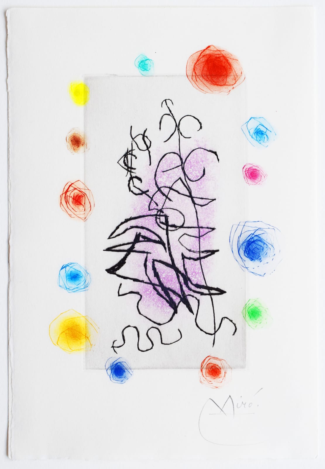 JOAN MIRÓ, Dark Laurel | Obscur Laurier, 1962