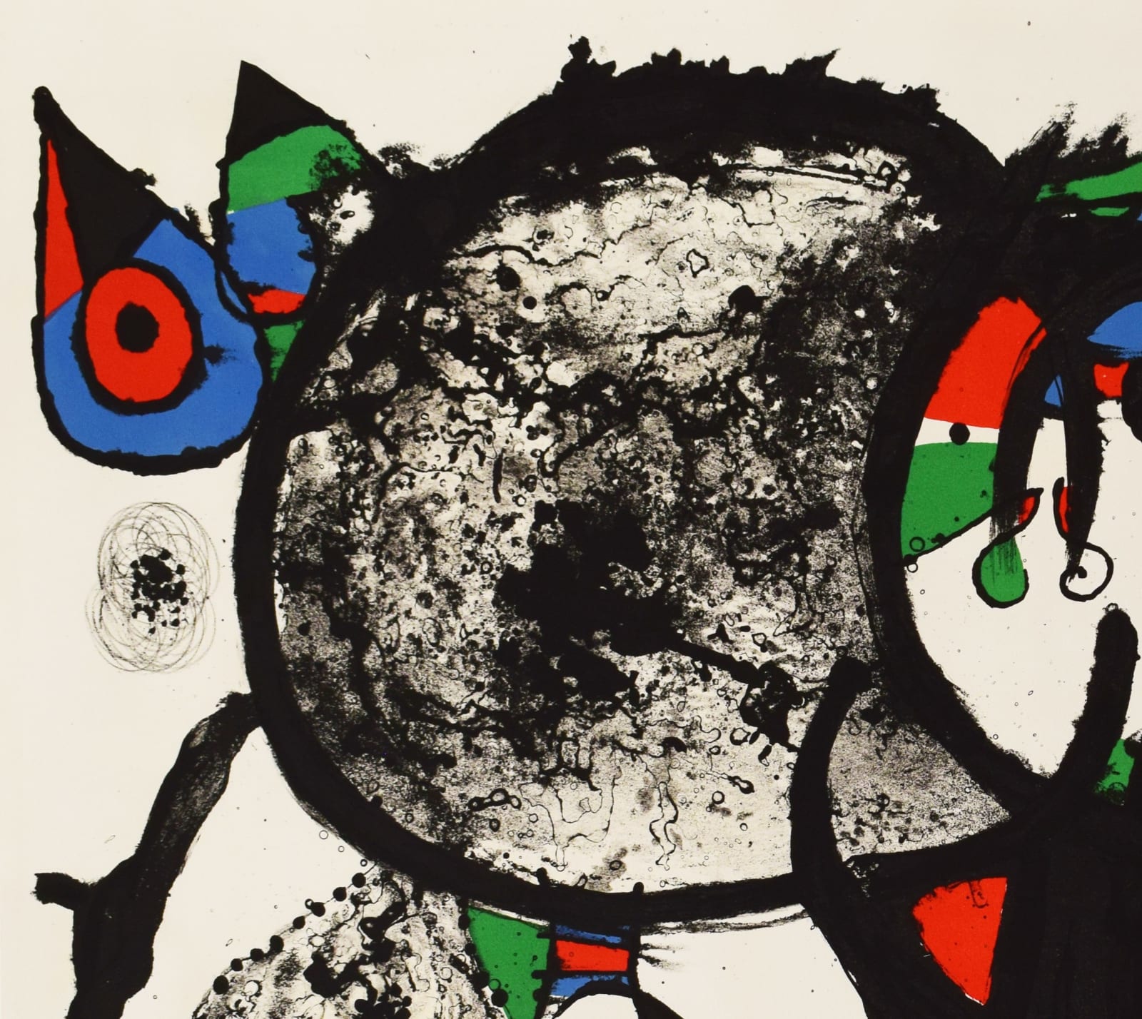 JOAN MIRÓ, Homage to Masson | Hommage à Masson, 1977